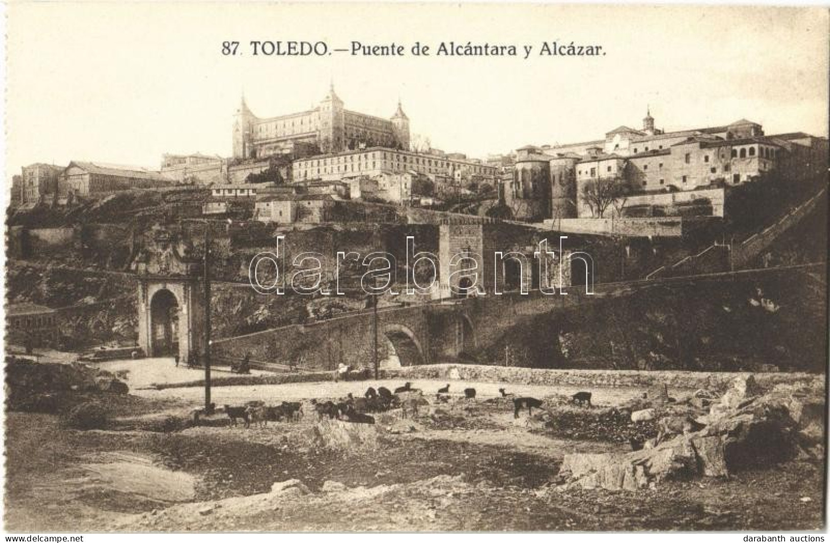 ** T1/T2 Toledo, Puente De Alcántara Y Alcázar / Bridge, Palace - Non Classés