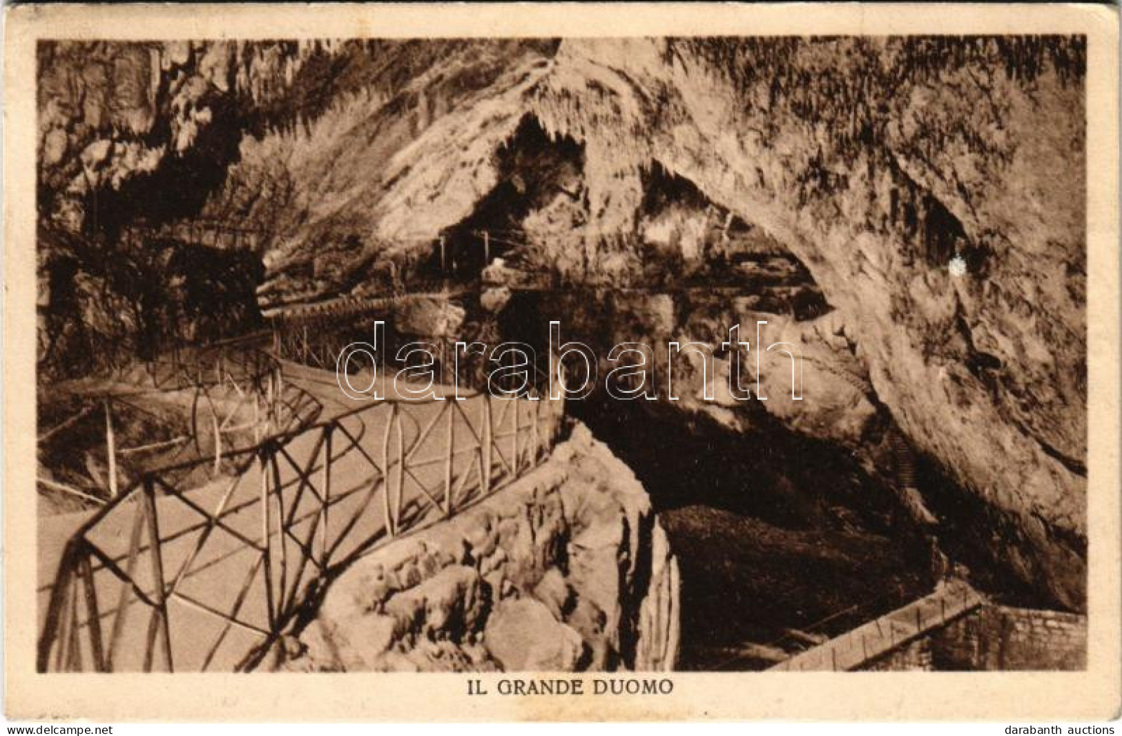 T2/T3 1925 Postojna, Postumia, Adelsberg; Grotte Di Postumia, Il Grande Duomo / Postojna Cave, Interior (EK) - Non Classificati