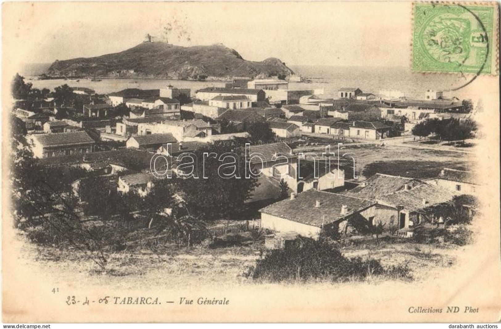 T2 1905 Tabarka, Vue Générale / General View. TCV Card - Sin Clasificación