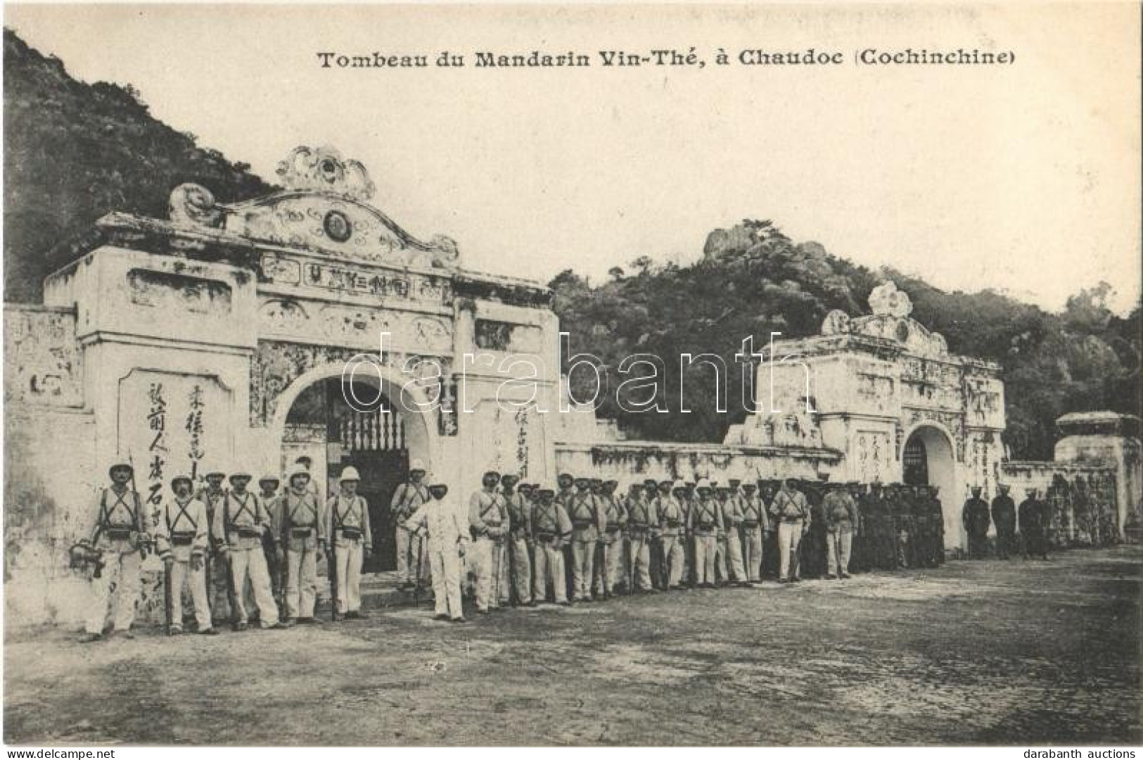 ** T2 Chau Doc (Cochinchine) Tombeau Du Mandarin Vin-Thé, á Chaudoc / Tomb Of The Mandarin (fa) - Non Classificati