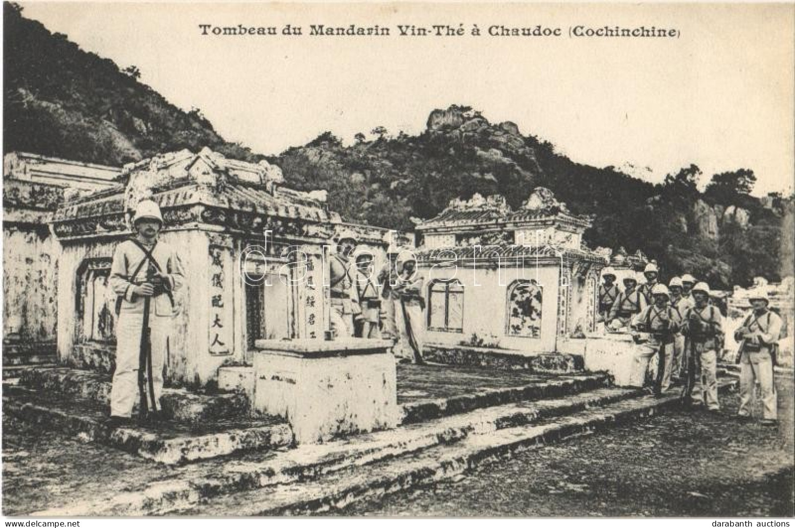 ** T1/T2 Chau Doc (Cochinchine) Tombeau Du Mandarin Vin-Thé, á Chaudoc / Tomb Of The Mandarin - Non Classificati