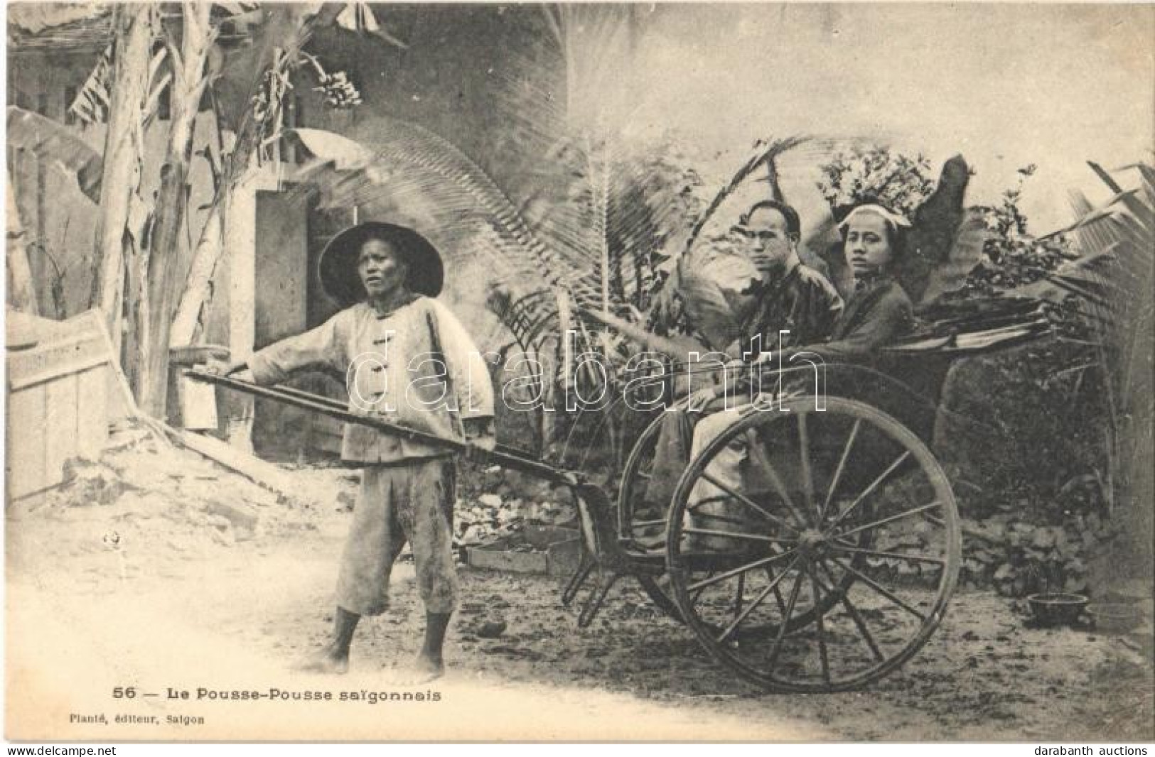 ** T1 Saigon, Ho Chi Minh City; Le Pousse - Pousse Saigonnais / Rickshaw - Non Classificati