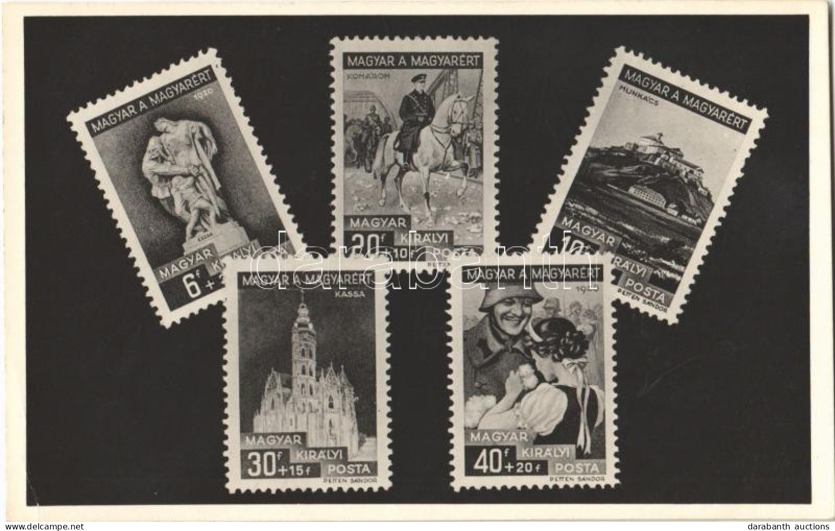 ** T2/T3 "Magyar A Magyarért", 1938-1939 Alkalmi Bélyegsorozata / Hungarian Stamps, Special Issue Of 1938-1939 (EK) - Non Classés