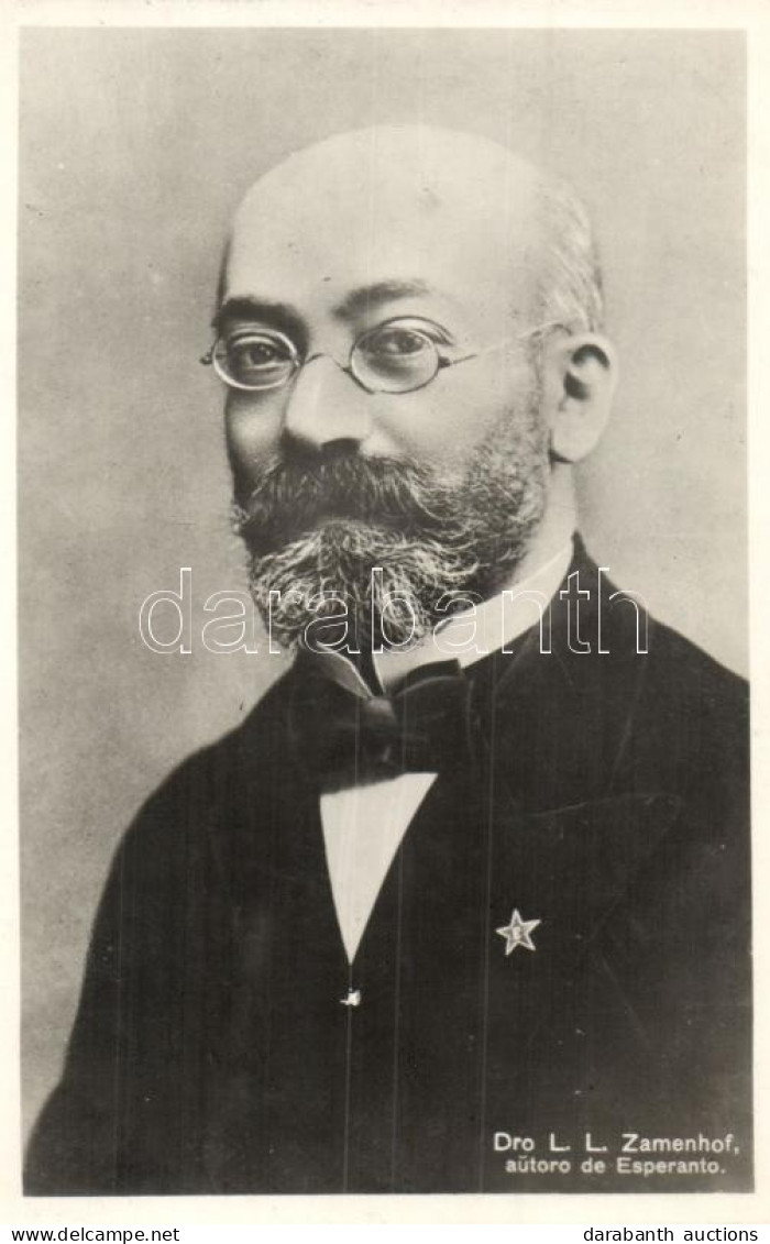 ** T1 Dro. L.L. Zamenhof, Autoro De Esperanto / L. L. Zamenhof Creator Of Esperanto - Non Classés