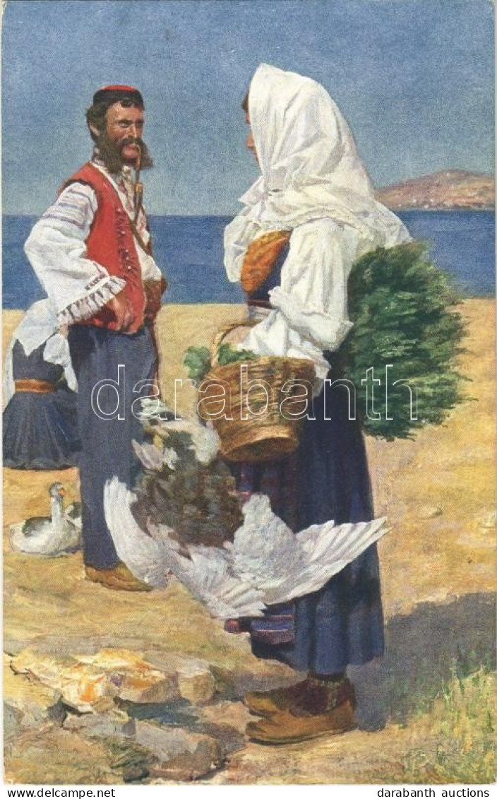 ** T2 Narodne Nosnje Okolice Zadra / Costimi Nazionali Del Circondario Di Zara (Dalmazia) / Croatian Folklore From Zadar - Unclassified