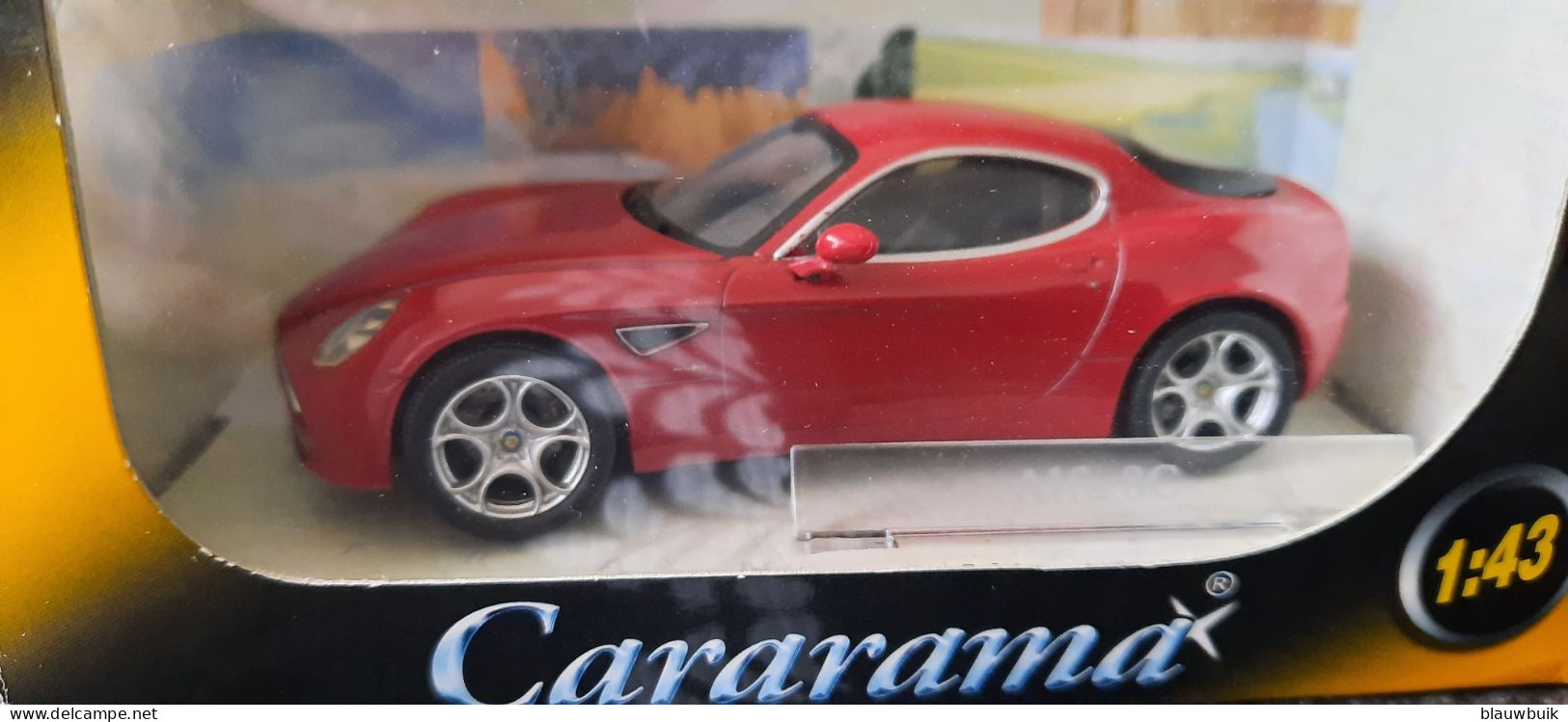 Cararama Alfa Romeo 8C Coupe Red 2003 1:43 - Cararama (Oliex)