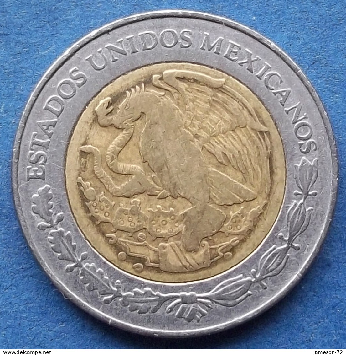 MEXICO - 1 Nuevo Peso 1995 Mo KM# 550 Estados Unidos Mexicanos Monetary Reform (1993) - Edelweiss Coins - México