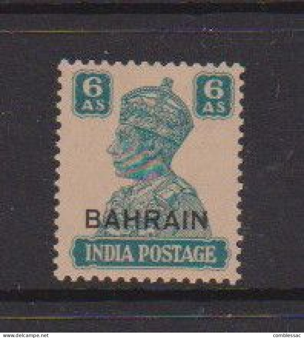 BAHRAIN    1942    6a  Green      MH - Bahrein (...-1965)