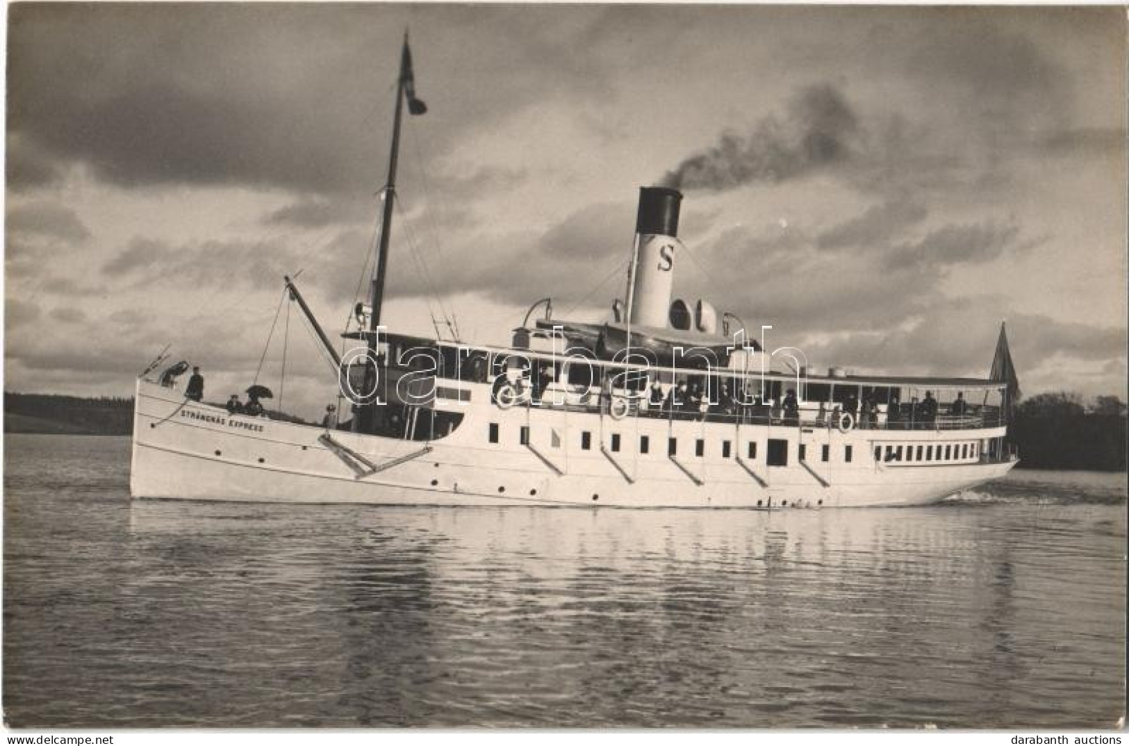 * T1/T2 Strangnas Express / Swedish Steamship, Photo - Unclassified