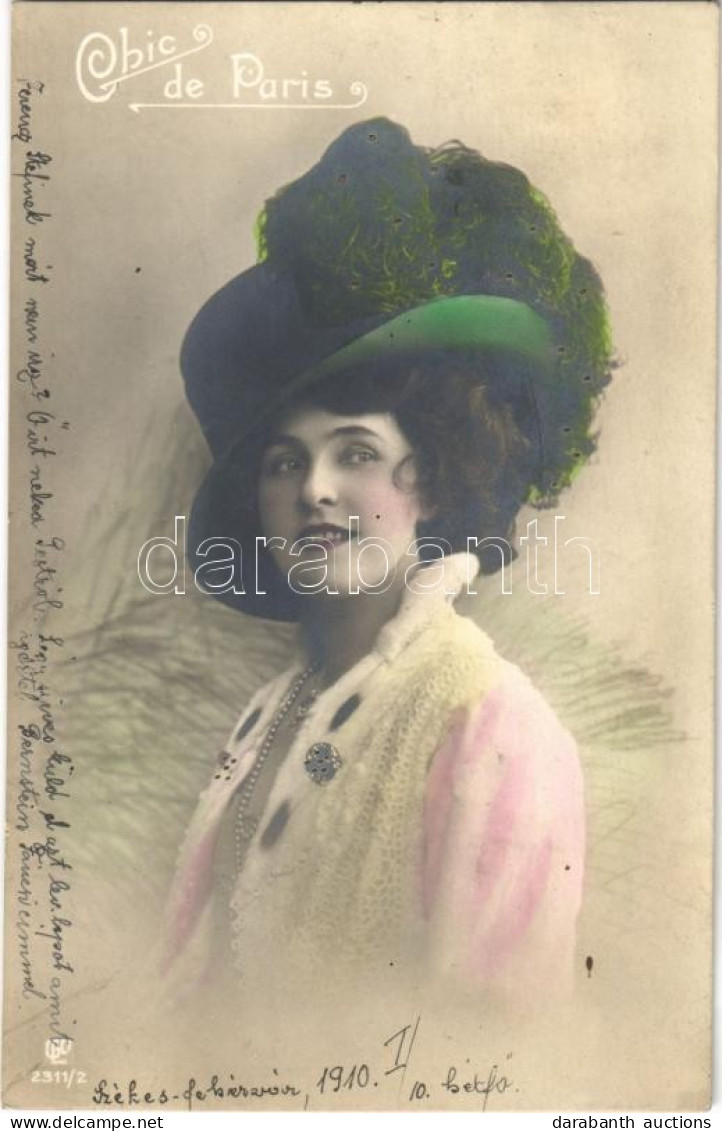 T2 1910 Chic De Paris / Lady From Paris, Fashion - Ohne Zuordnung