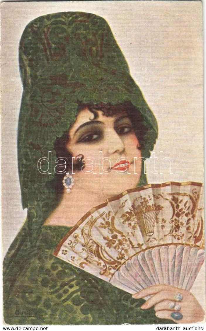 * T2/T3 Le Amo / Lady Art Postcard. Edit. N. Coll Salieti Núm. 364. S: Chantecler - Non Classés