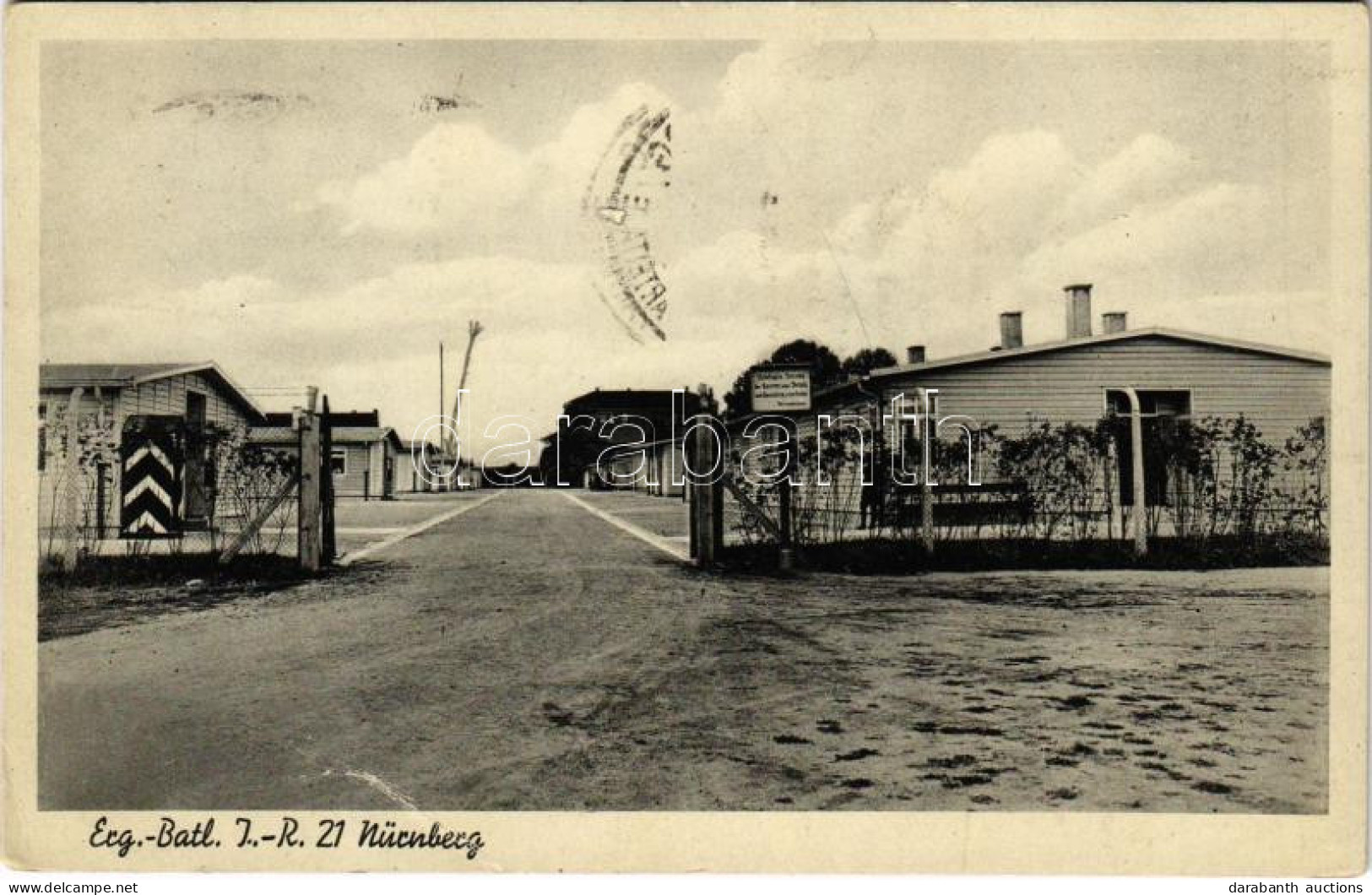 T2/T3 1938 Erg.-Batl. I.R. 21. Nürnberg / Német Katonai Laktanya / German Military Barrack (EK) - Ohne Zuordnung