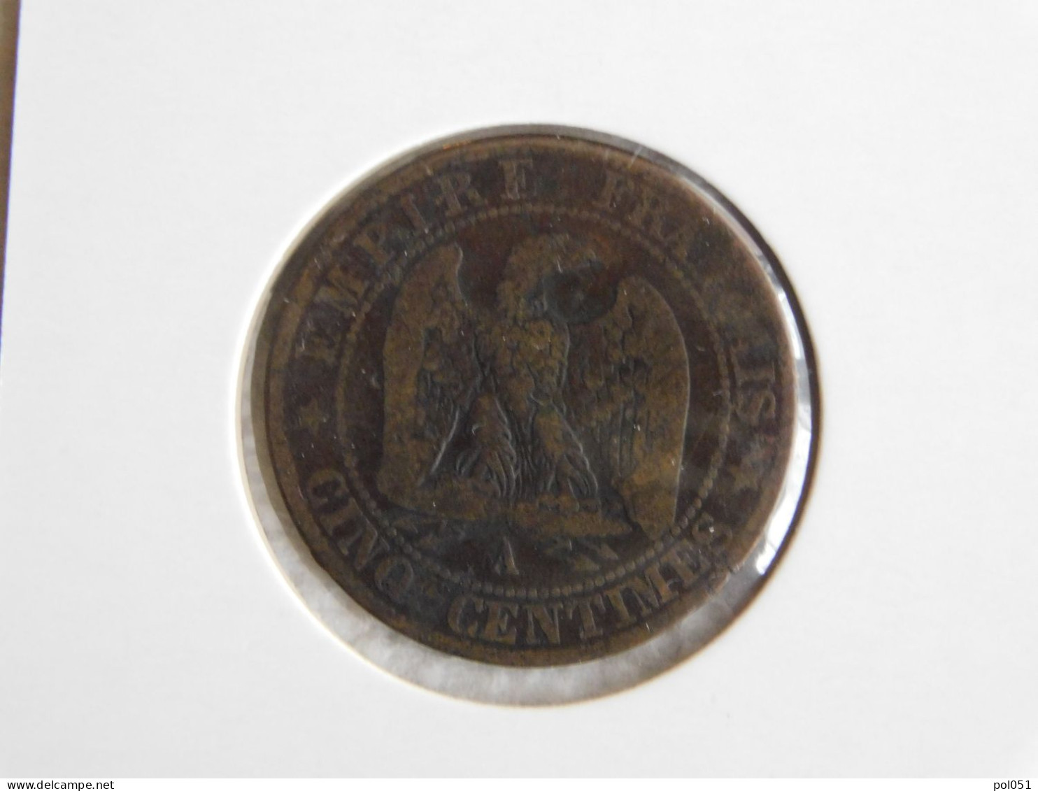 France 5 Centimes 1862 A (120) - 5 Centimes