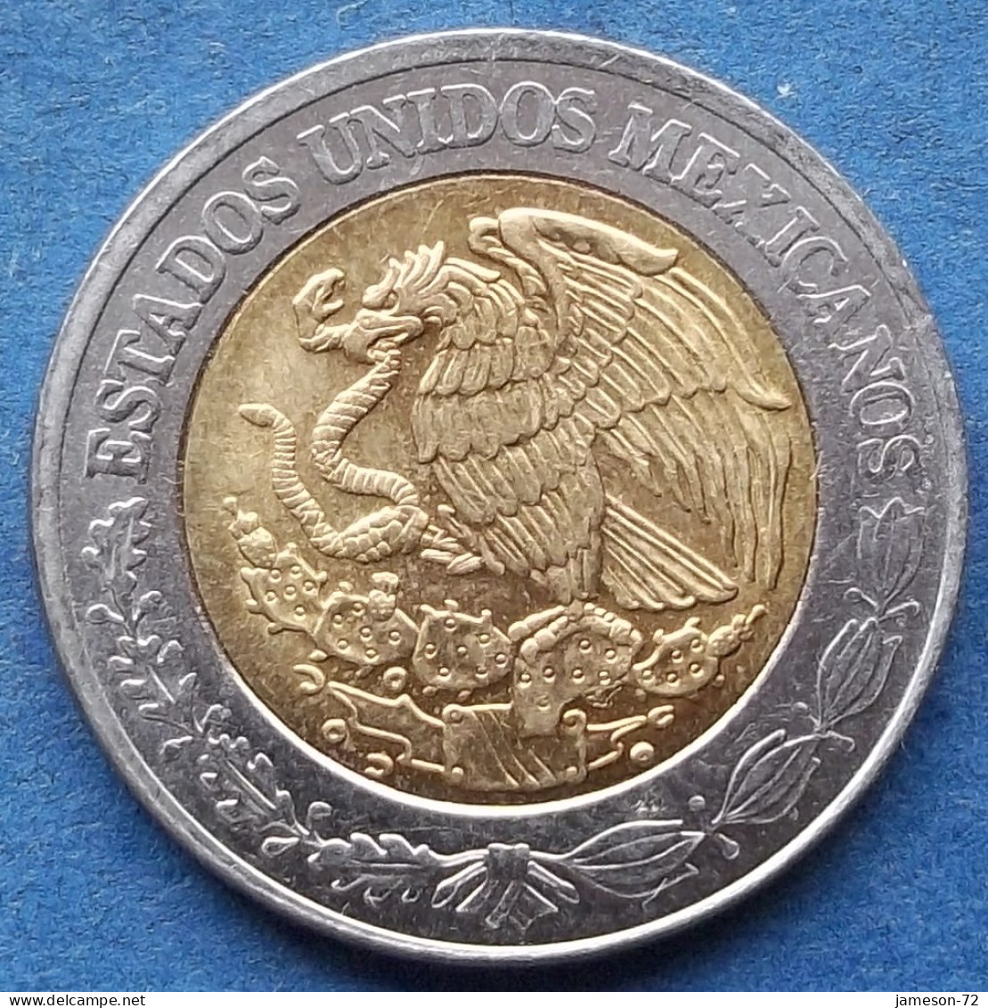 MEXICO - 1 Peso 2022 Mo KM# 603 Estados Unidos Mexicanos Monetary Reform (1993) - Edelweiss Coins - Mexique