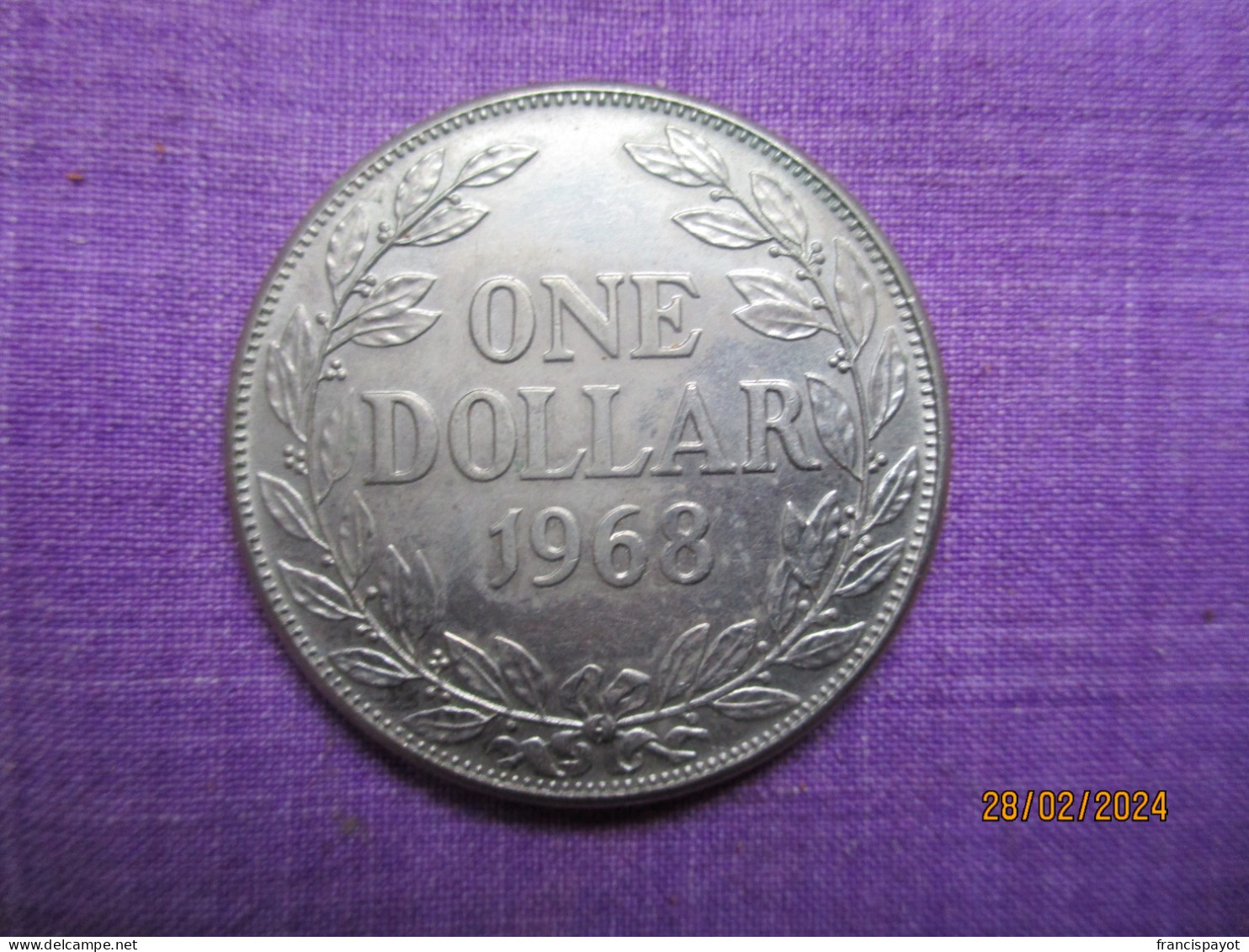 Liberia 1 Dollar 1968 - Liberia
