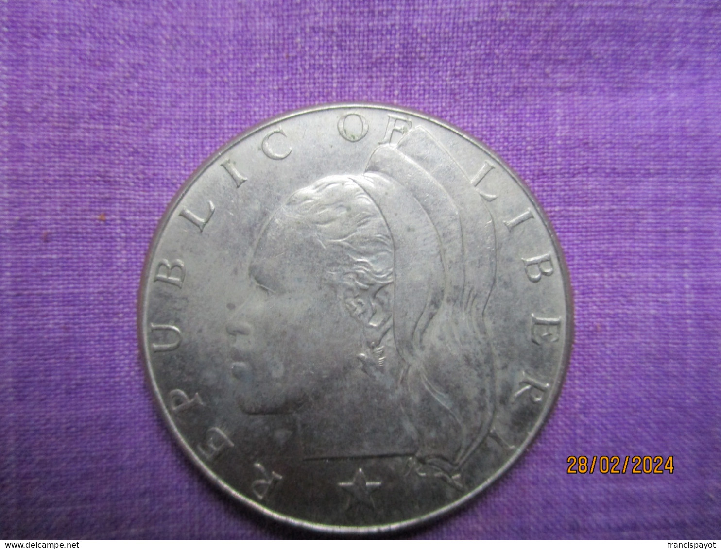 Liberia 1 Dollar 1968 - Liberia