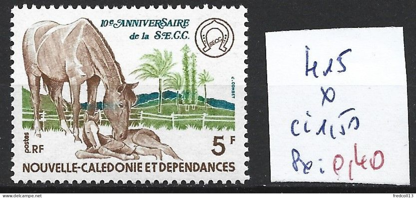 NOUVELLE-CALEDONIE 415 * Côte 1.50 € - Unused Stamps