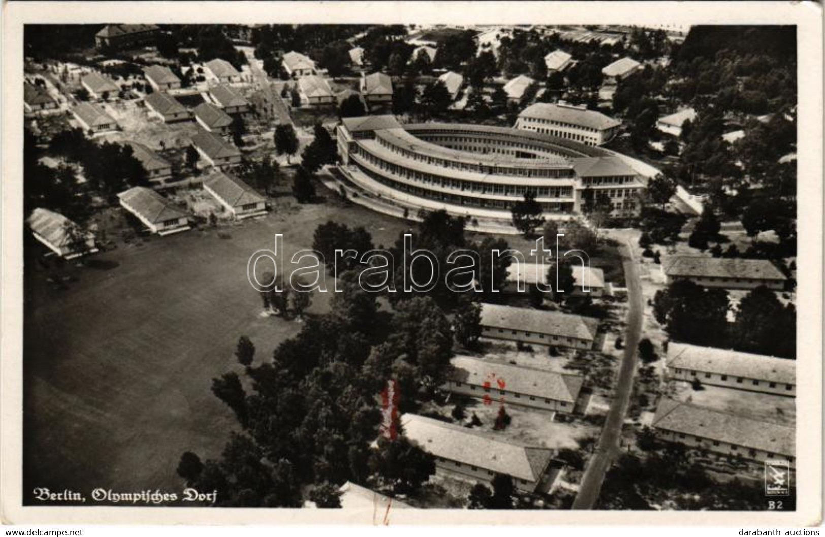 T2 1936 Berlini Olimpiai Falu / Olympisches Dorf / Olympic Village + So. Stpl - Ohne Zuordnung