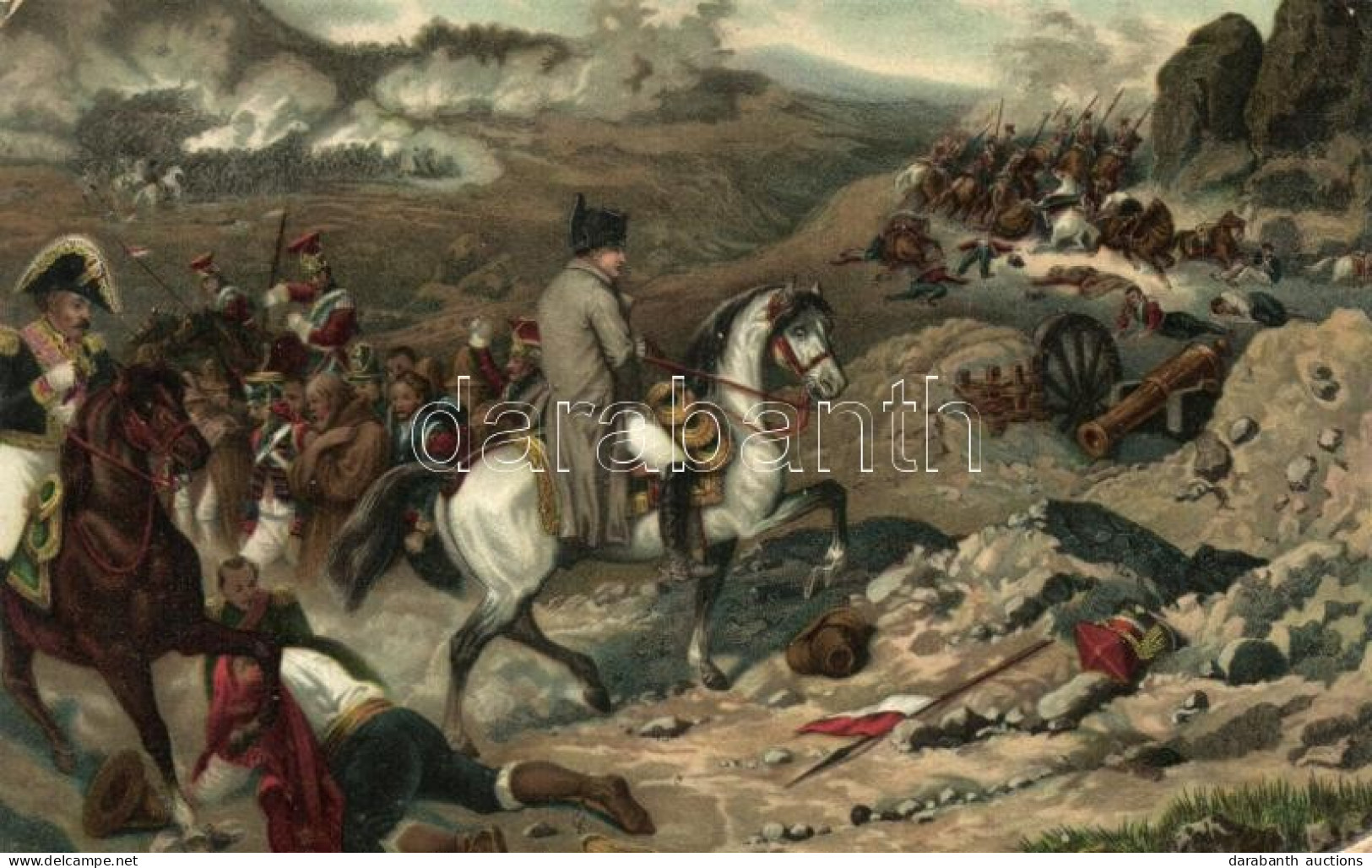** T2/T3 Battle Of Somosierra, Napoleon, Litho S: Bellangé (EK) - Unclassified