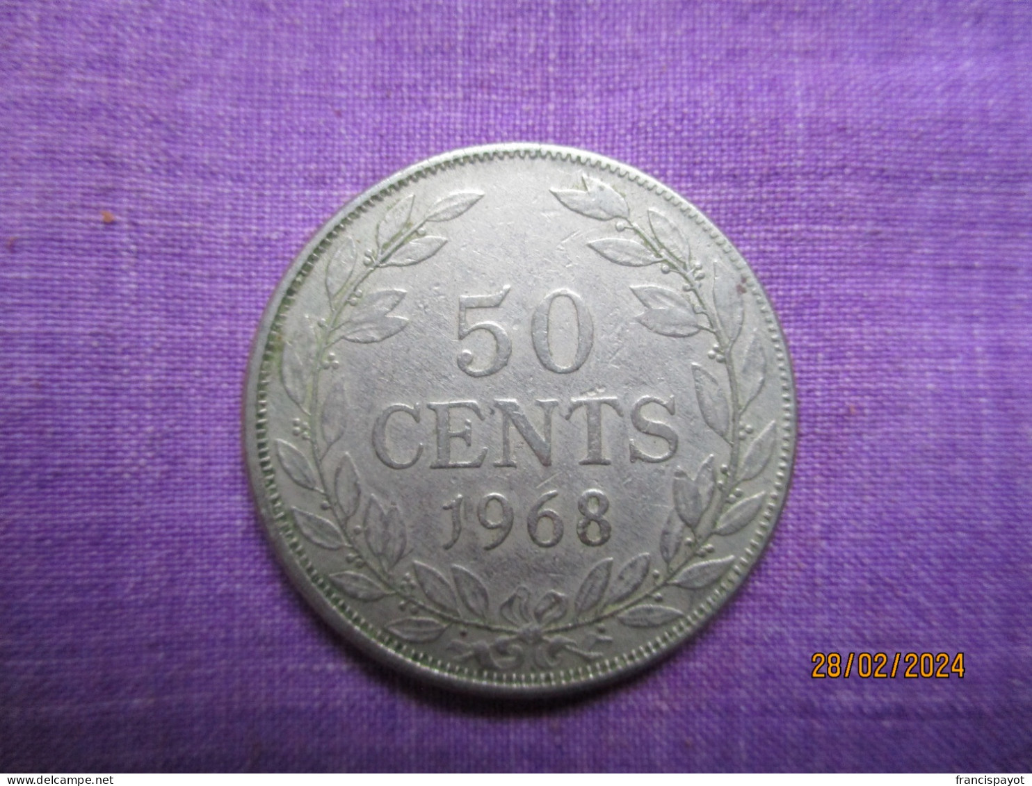Libéria: 50 Cents 1968 - Liberia