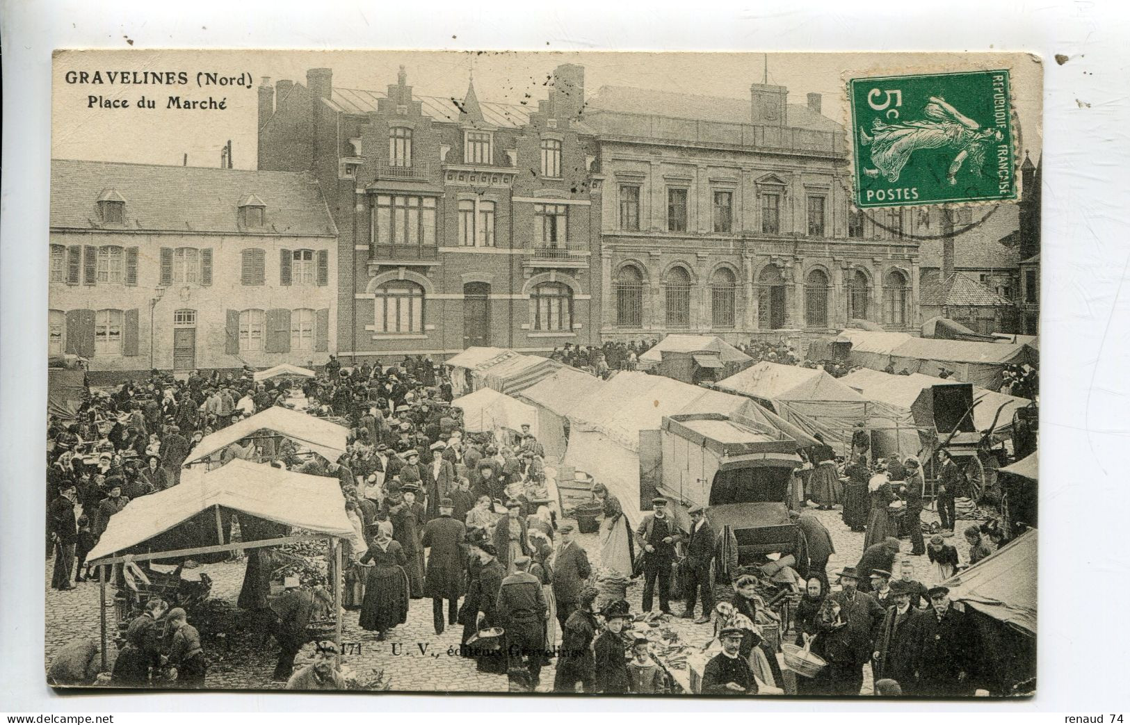 Gravelines Nord Place Du Marché - Gravelines