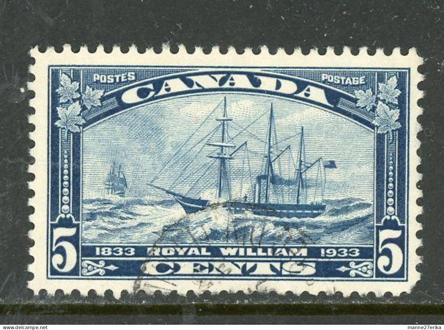 Canada USED 1933 Royal William - Gebraucht