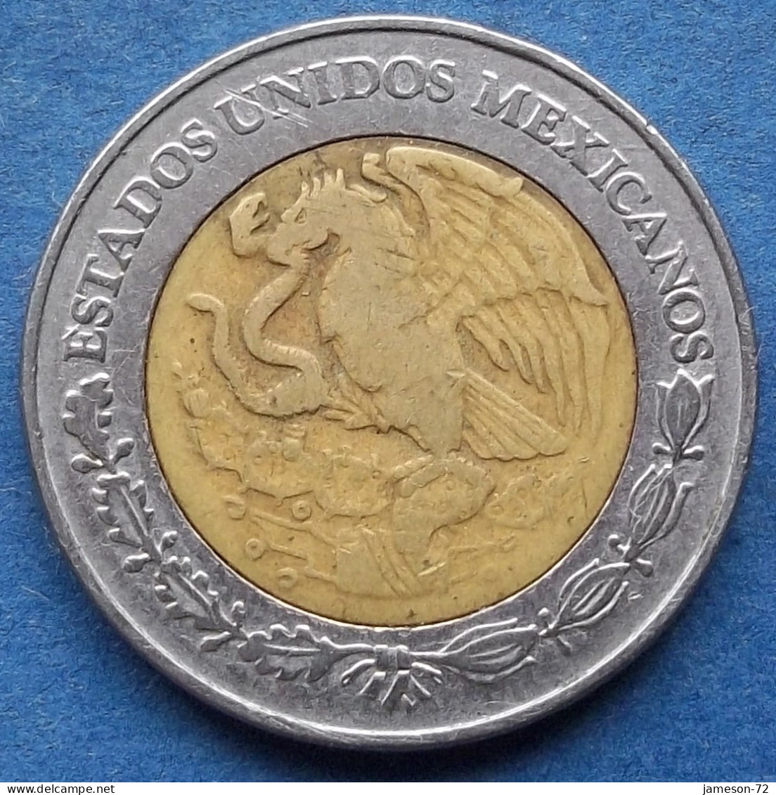 MEXICO - 2 Pesos 2002 Mo KM# 604 Estados Unidos Mexicanos Monetary Reform (1993) - Edelweiss Coins - Messico