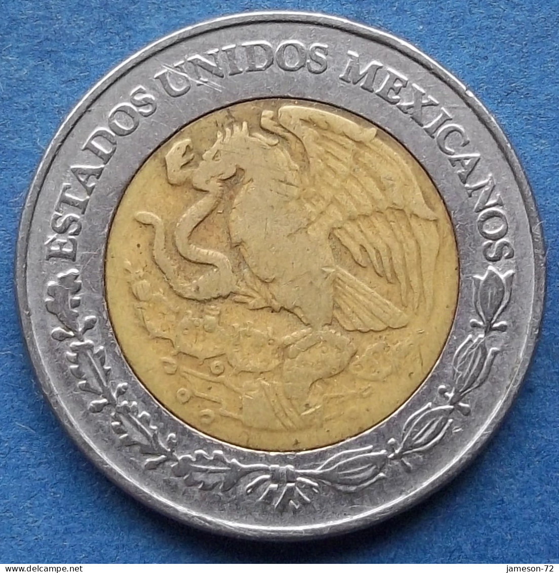 MEXICO - 2 Pesos 2002 Mo KM# 604 Estados Unidos Mexicanos Monetary Reform (1993) - Edelweiss Coins - México