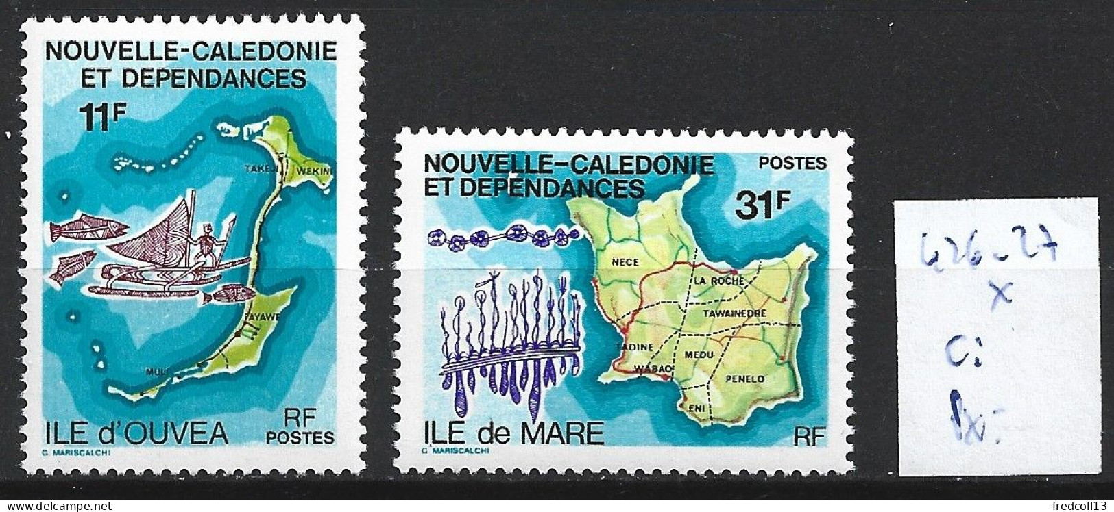 NOUVELLE-CALEDONIE 426-27 * Côte 3.30 € - Unused Stamps