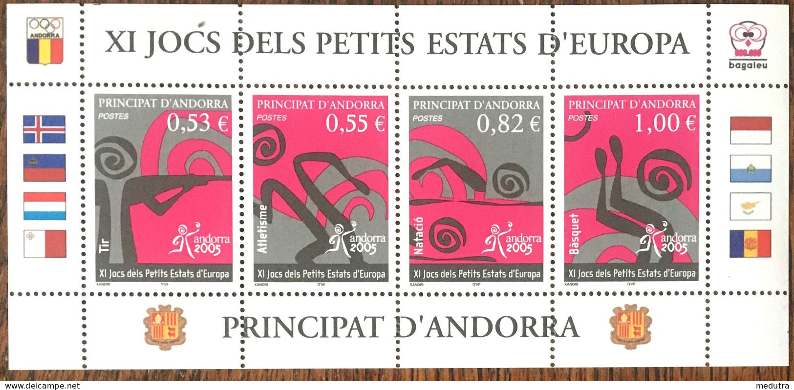 Andorre NEUF** Année Complète 2005 : 604 605 606 607 608 609 610 611 612 613 614 615 616 617 618 619 - Unused Stamps