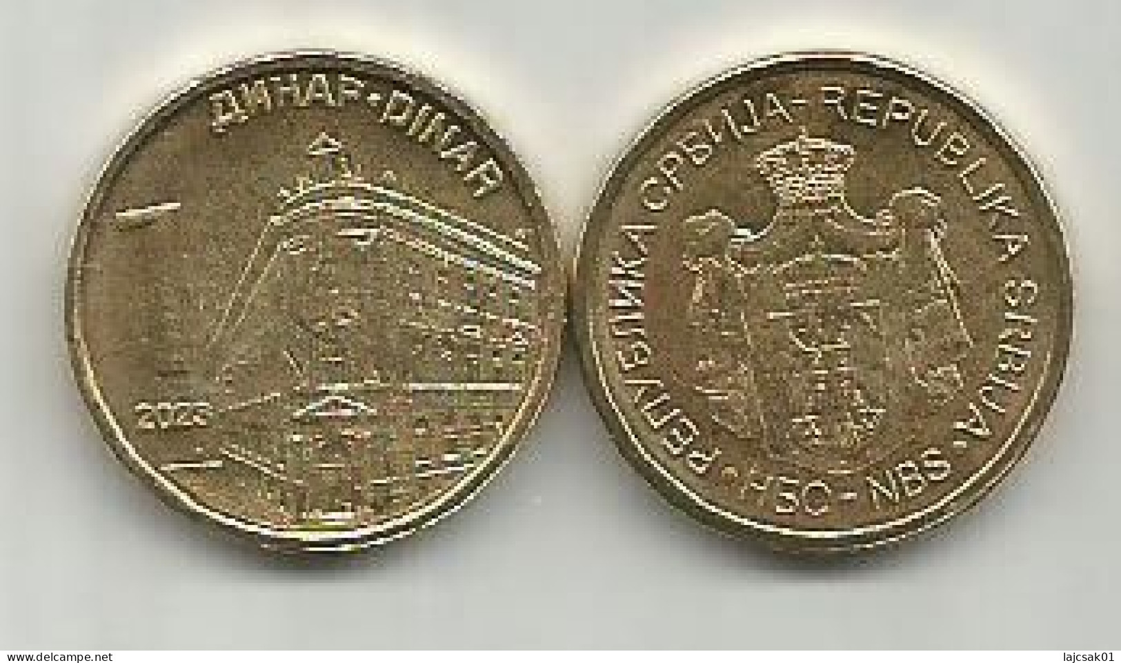 Serbia 1 Dinar 2023. High Grade - Serbia