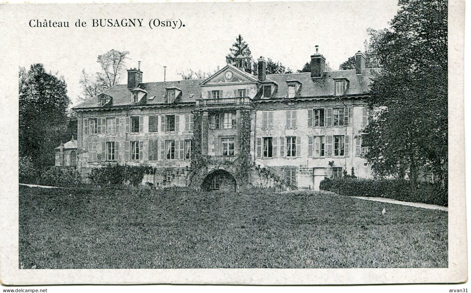 CHÂTEAU De BUSAGNY  ( OSNY )  - - Osny