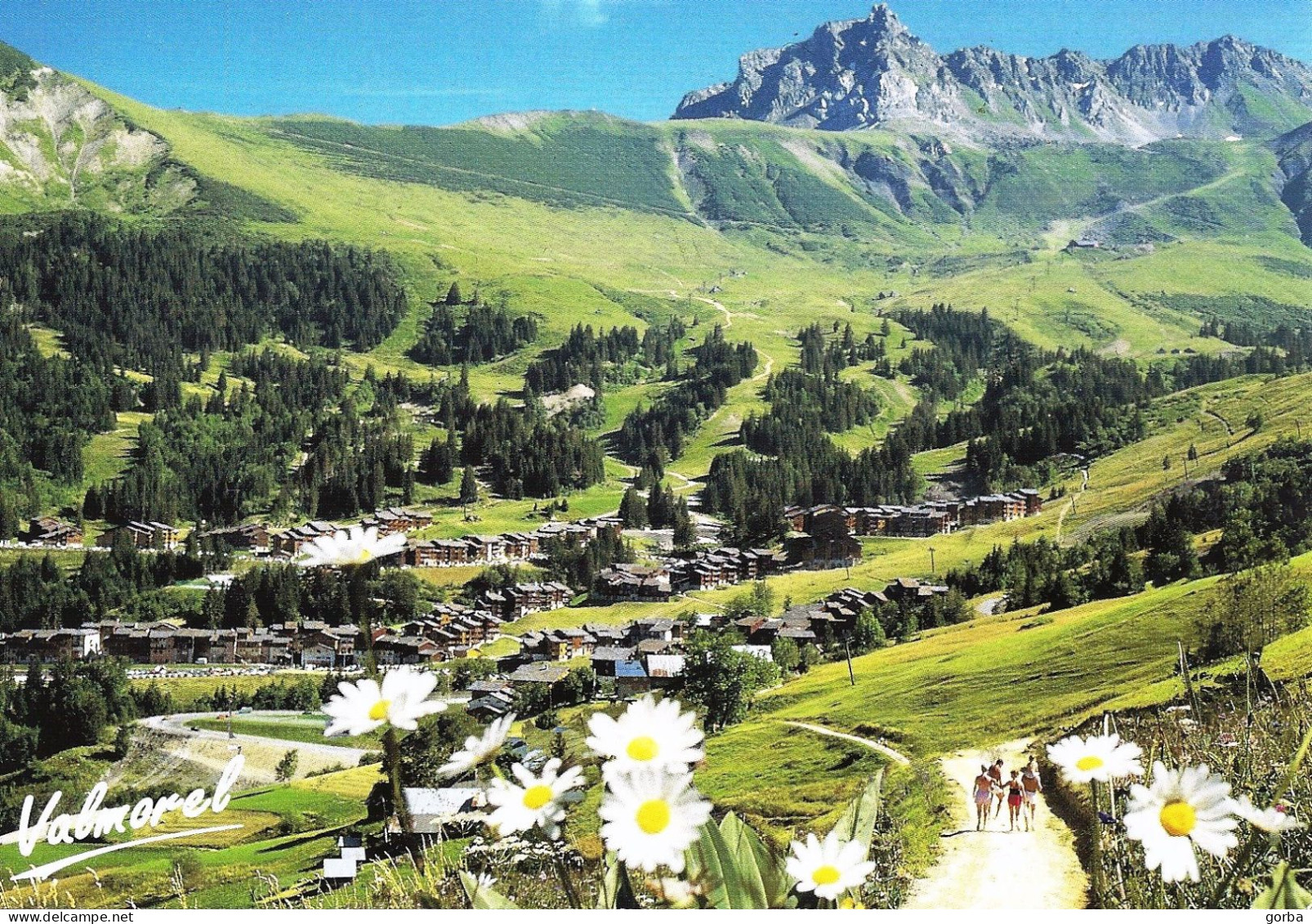 *CPM -73 - VALMOREL - Vue Générale De La Station - La Pointe Du Grand Nielard - Valmorel