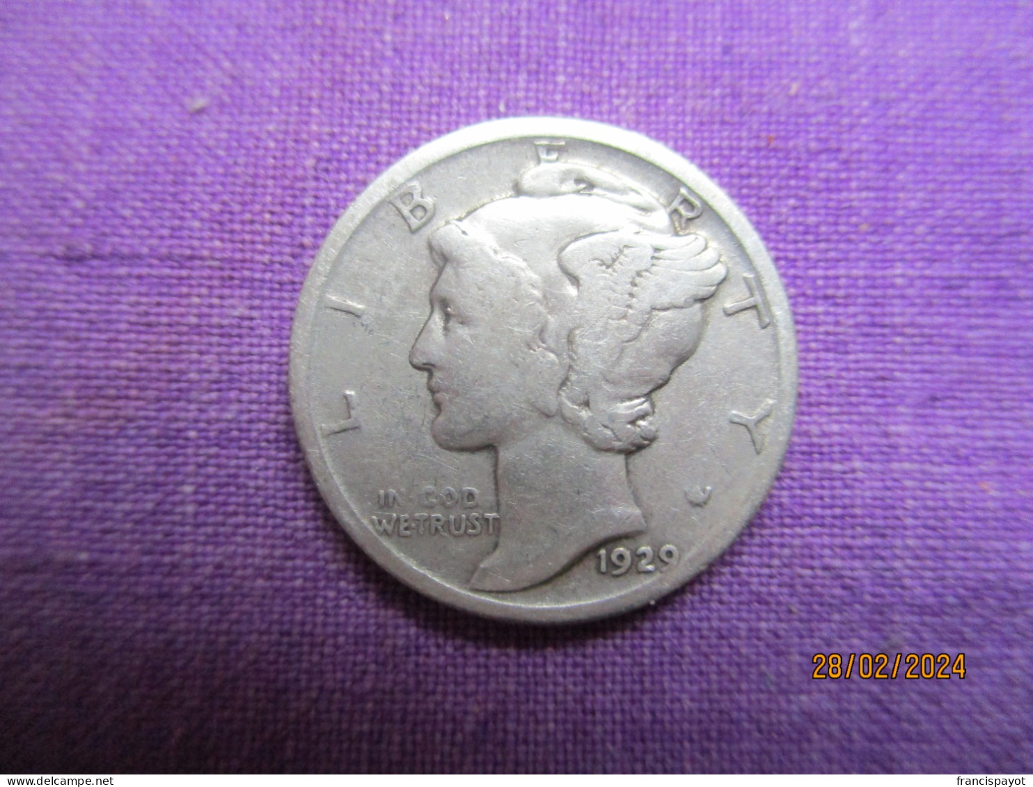 USA: Dime 1929 - 1916-1945: Mercury