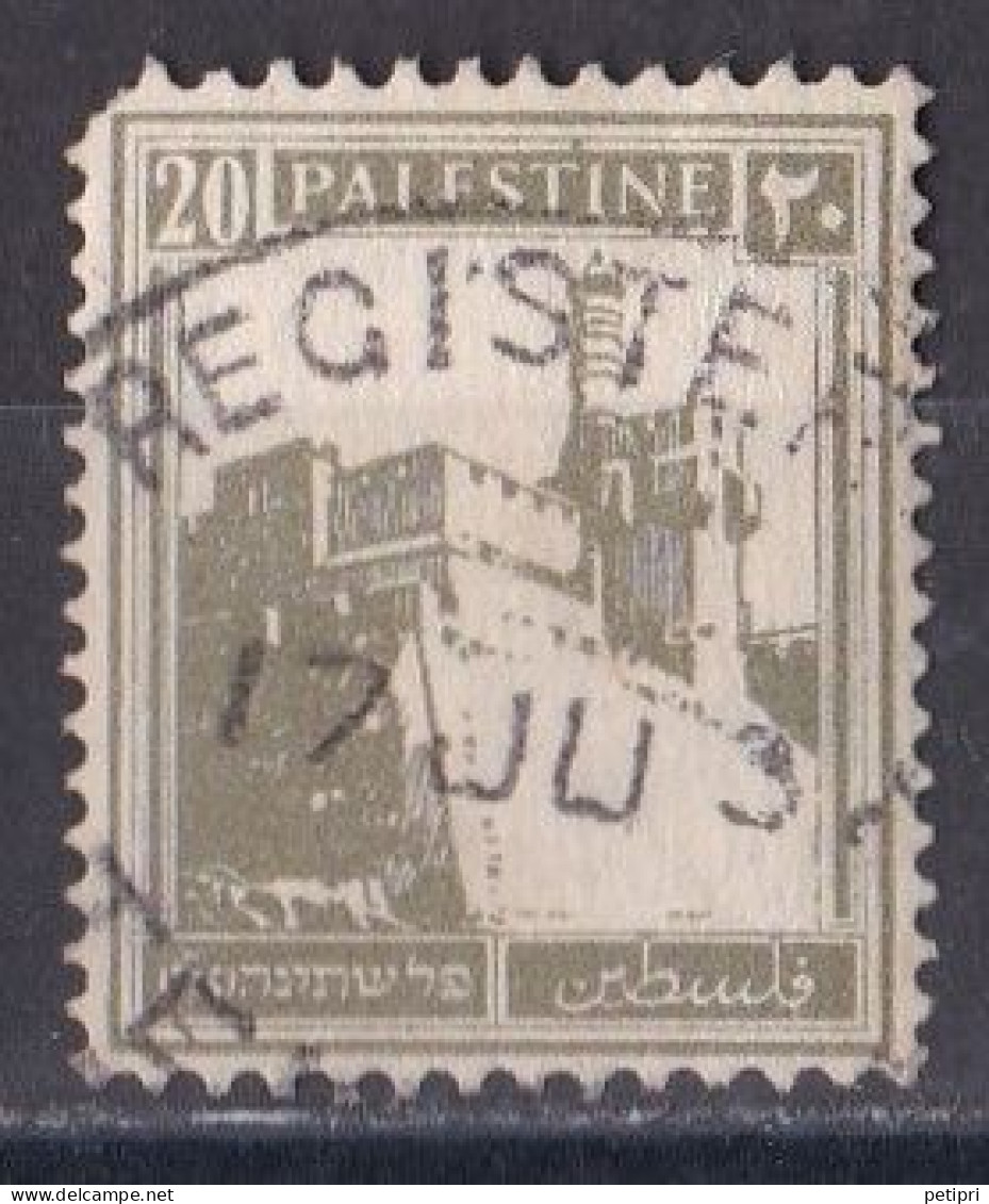 Palestine -  1927  1932 -   Y&T  N °  74  Oblitéré - Palestine