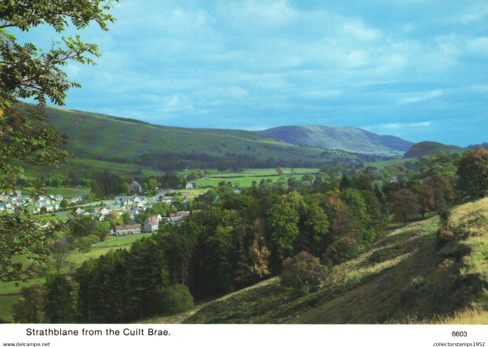 STRATHBLANE, STIRLINGSHIRE, ARCHITECTURE, SCOTLAND, UNITED KINGDOM, POSTCARD - Stirlingshire