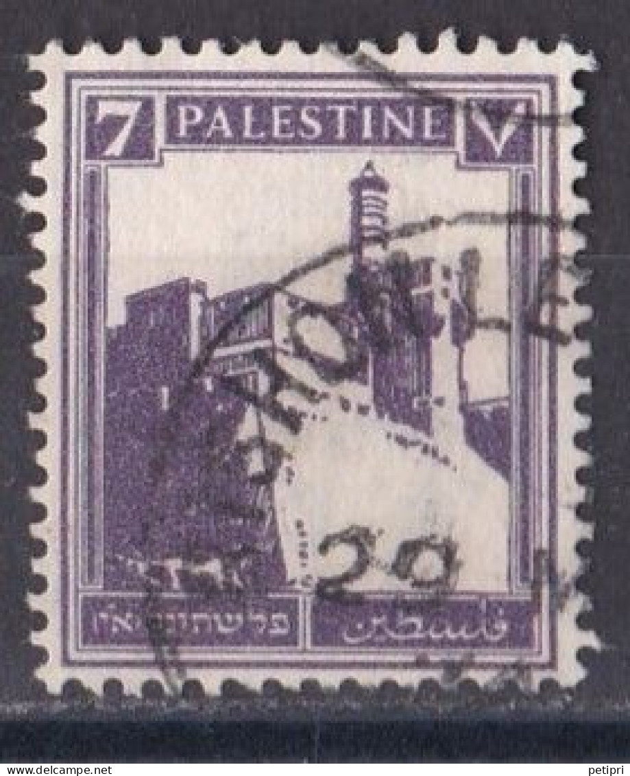 Palestine -  1927  1932 -   SG  N ° 105  Oblitéré - Palestine