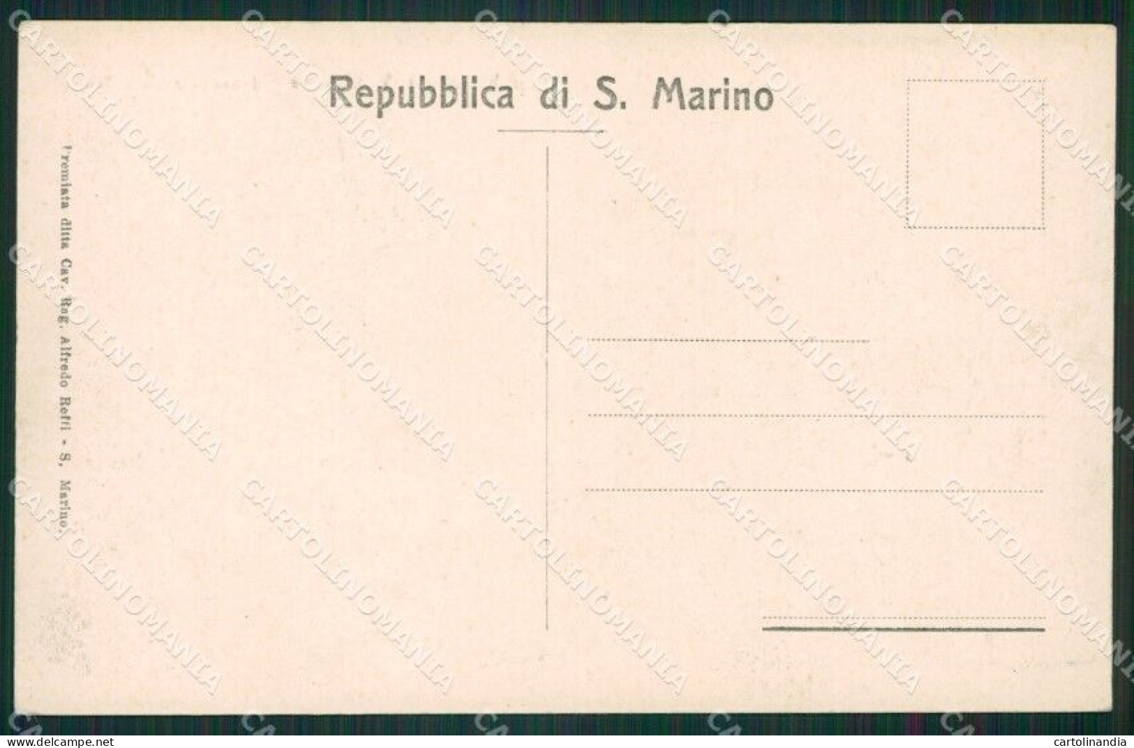 San Marino Cartolina MQ5449 - Saint-Marin
