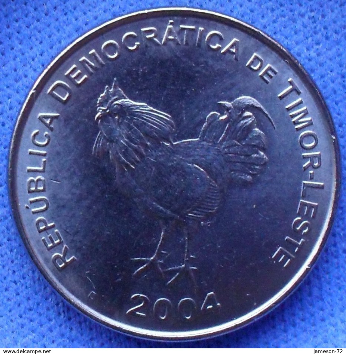 EAST TIMOR - 10 Centavos 2004 "Rooster" KM# 3 Democratic Republic Of Timor-Leste (2003) - Edelweiss Coins - Timor