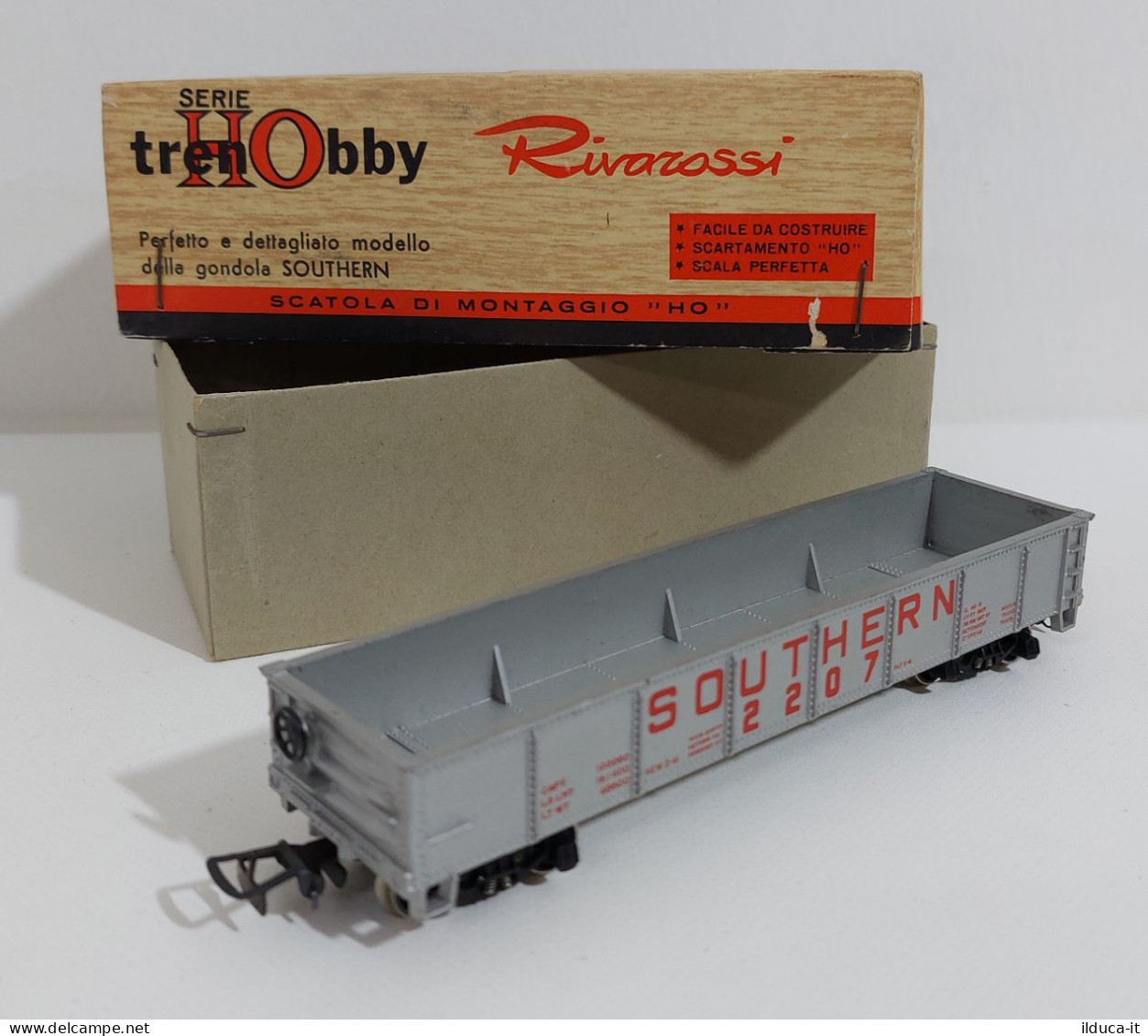 50091 Fermodellismo Rivarossi Scala H0 - Gondola Southern 2207 - Con Scatola - Güterwaggons