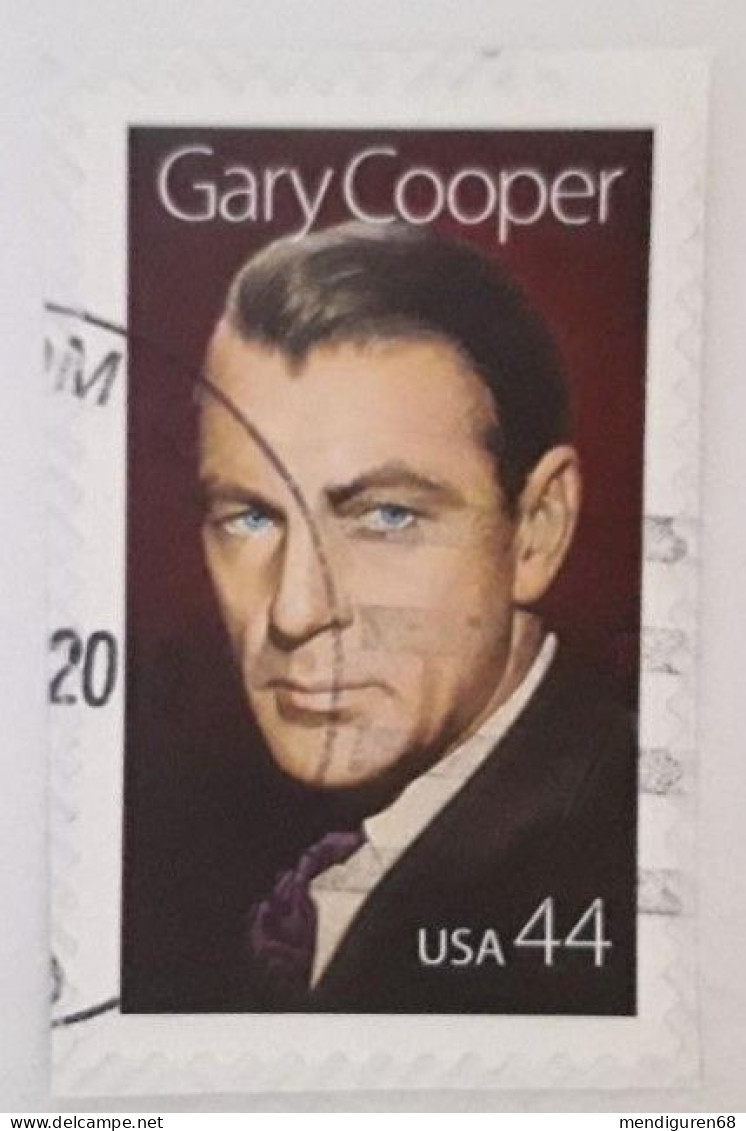 VERINIGTE STAATEN ETATS UNIS USA 2009 GARY COOPER (LEGENDS OF HOLLYWOOD) 44¢ USED PAPER SC 4421 YT 4212 MI 4549 SG 4999 - Usados