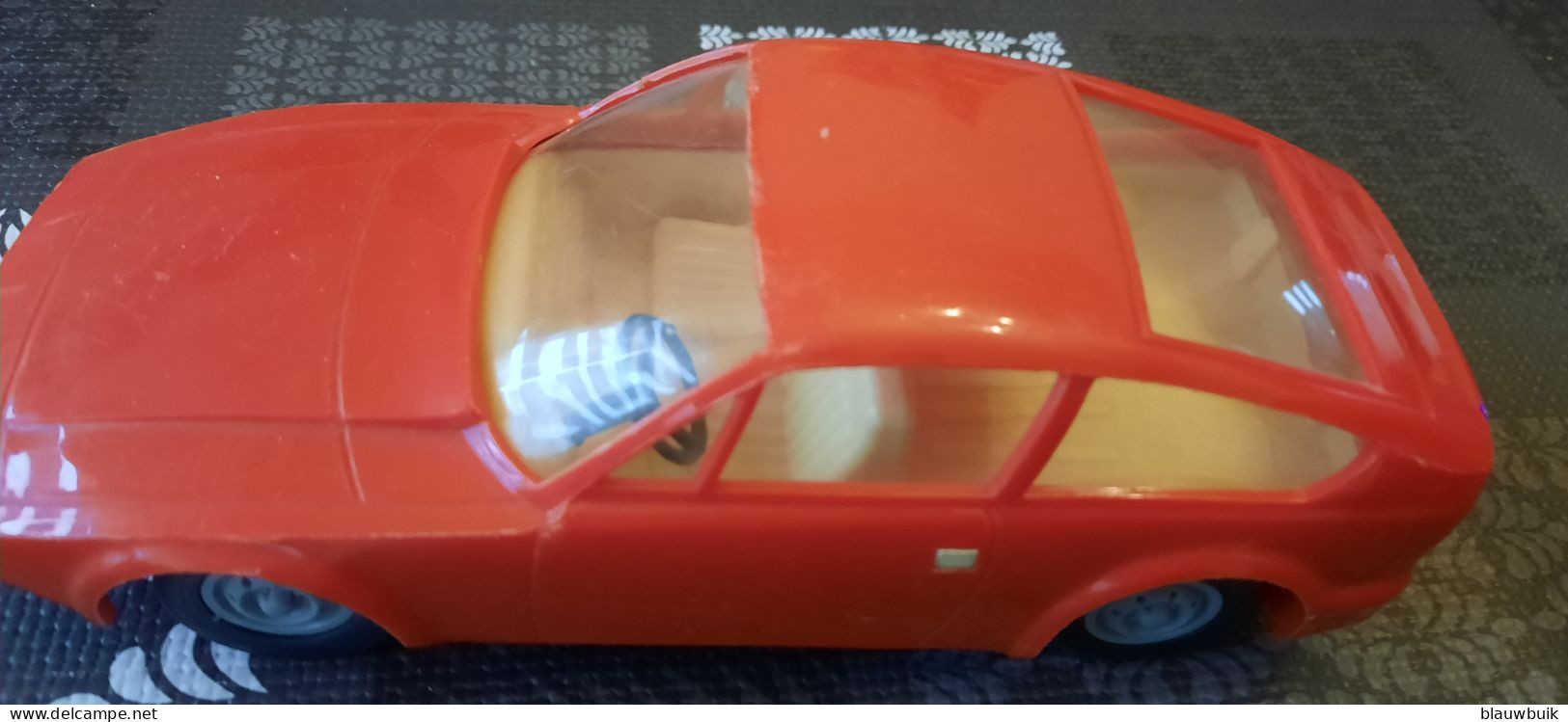 PIKO Vintage Friction Plastic Toy Car Alfa Romeo 1300 Junior Zagato PIKO - Other & Unclassified