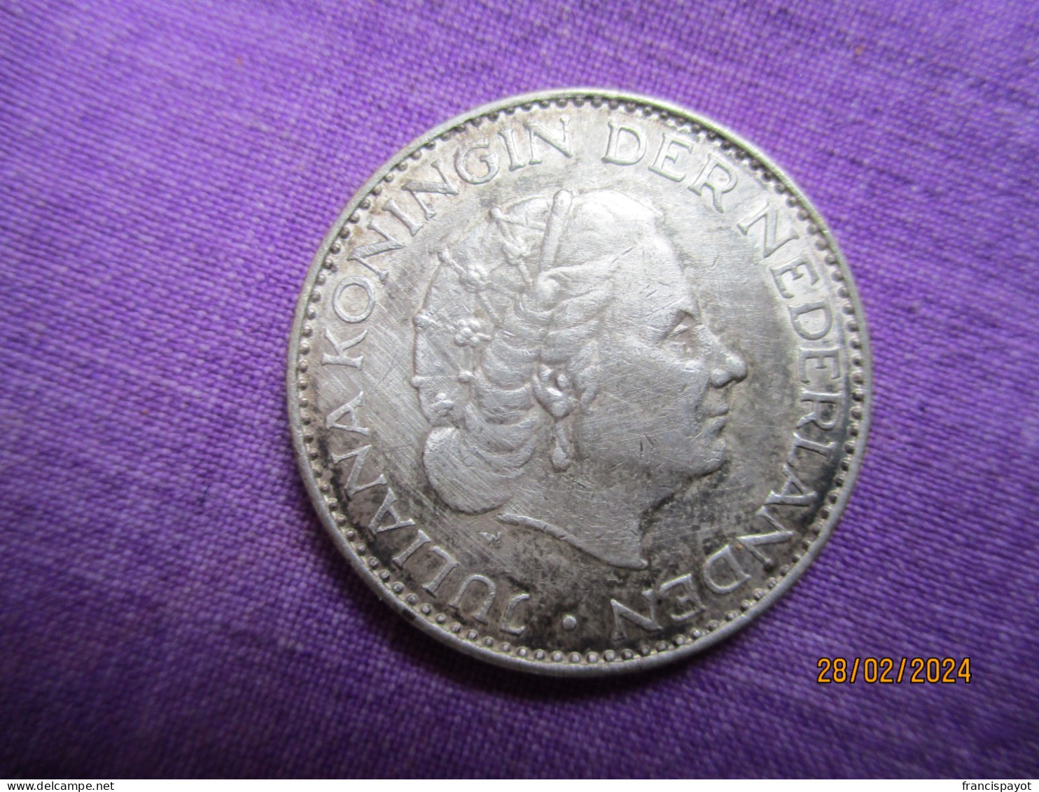 Netherlands: 1 Gulden 1958 - 1948-1980 : Juliana