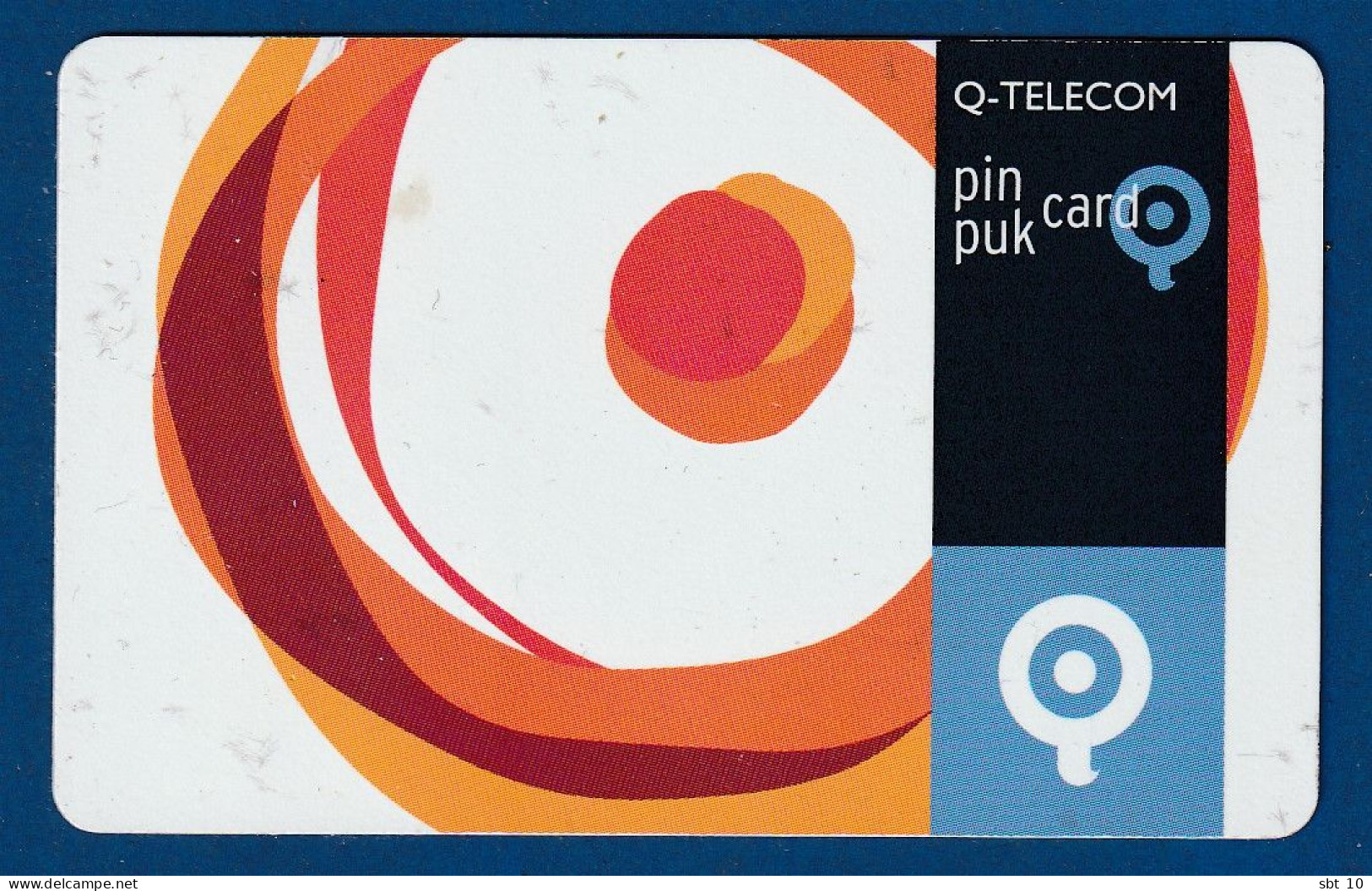 Greece ^^^ Q-Telecom Q Card Pin-puk Prepaid - Used - Greece