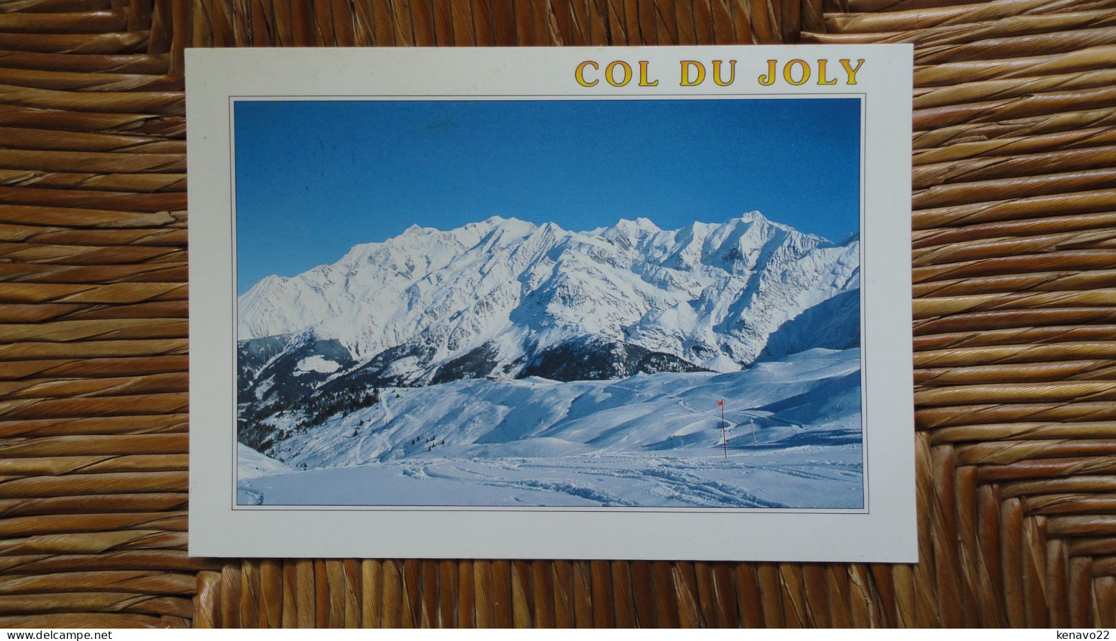Col Du Joly ( Savoie - Haute-savoie -france ) "" Beau Timbre "" - Rhône-Alpes