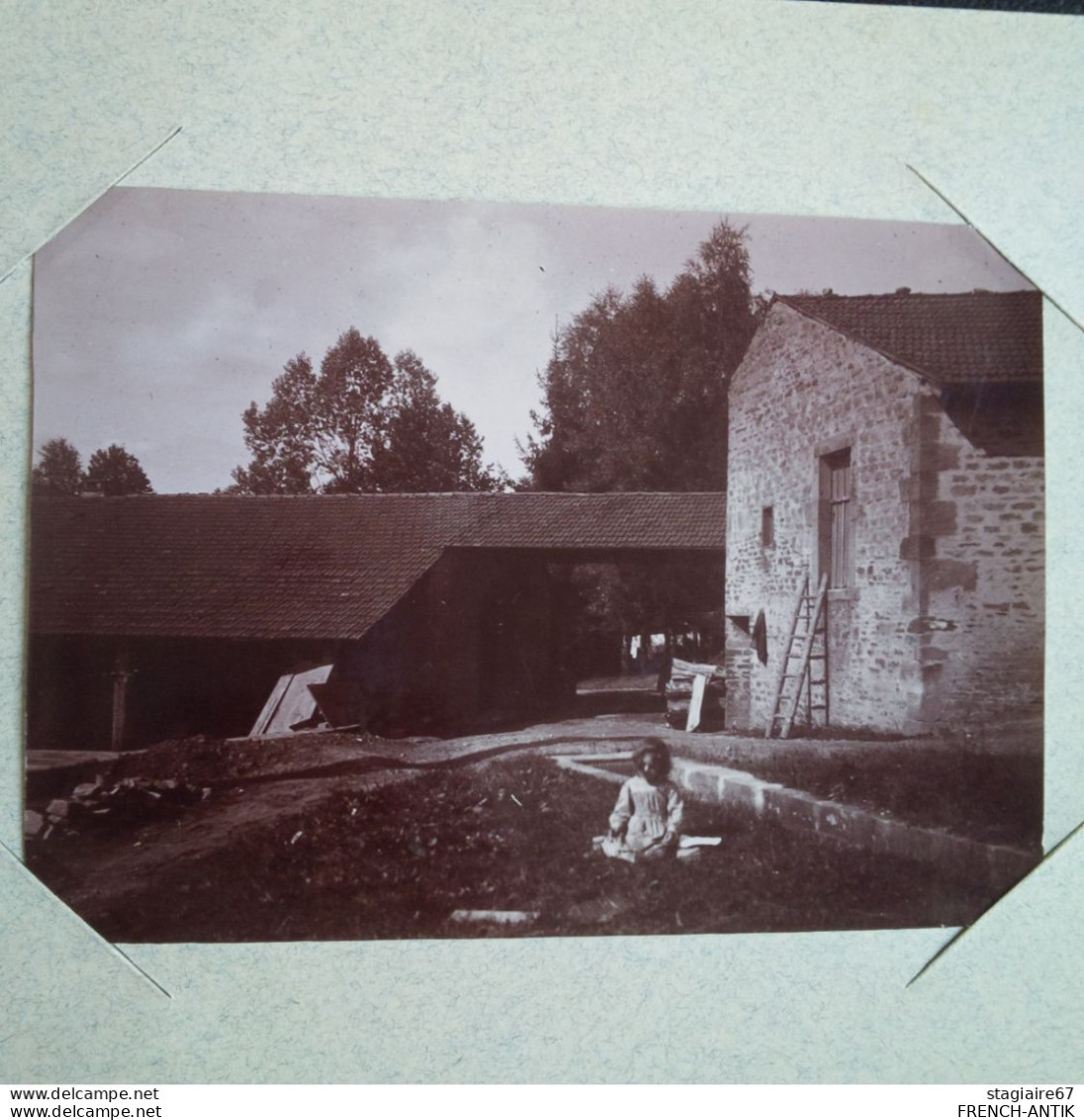 ALBUM PHOTO FAMILLE SCENE DE VIE MONTAGNE FRANCE SUISSE