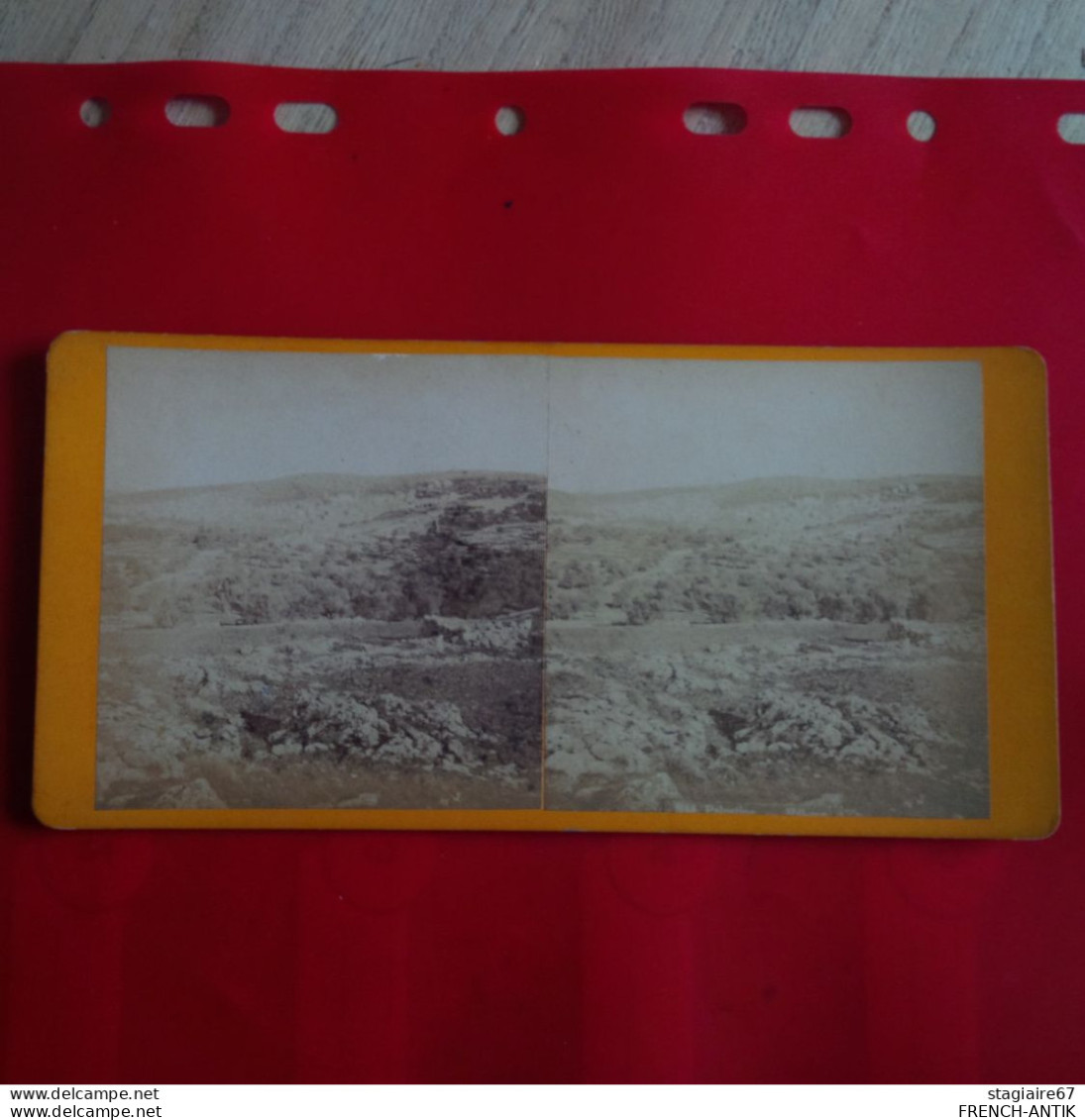 PHOTO BONFILS ? PALESTINE - Stereo-Photographie