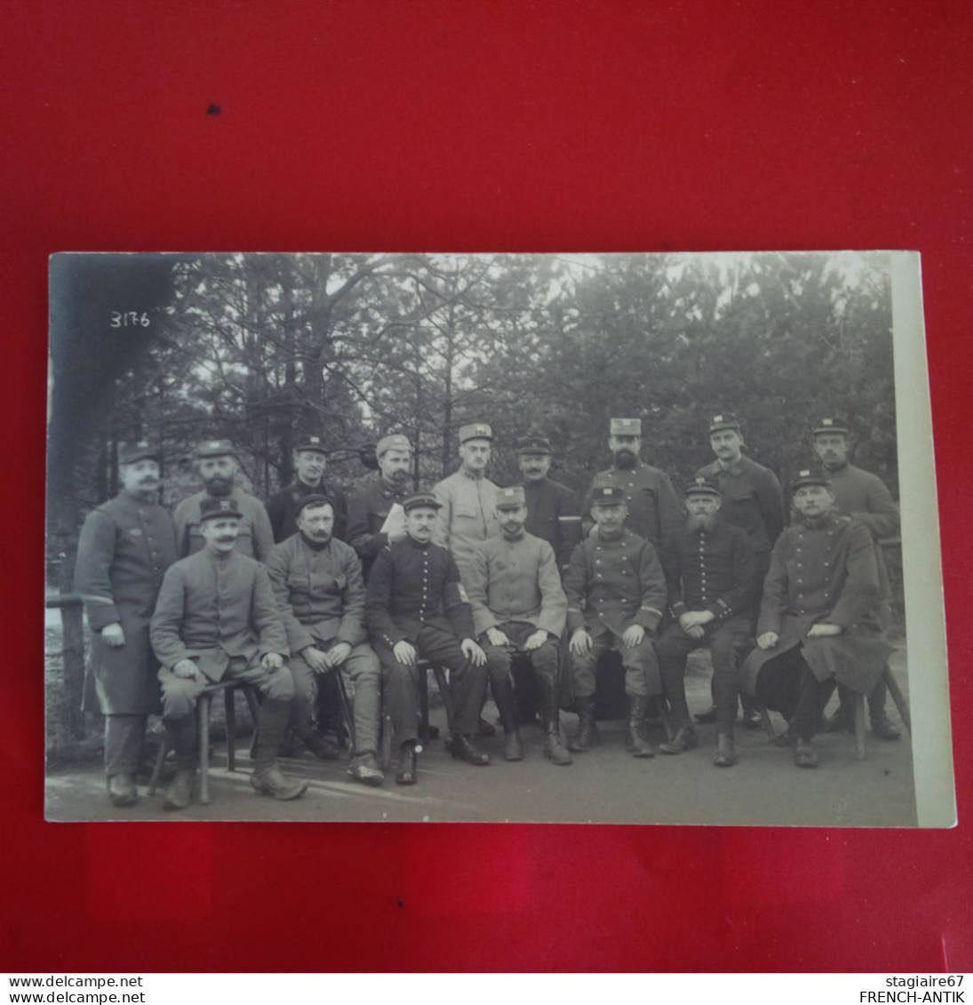 CARTE PHOTO CAMP KONIGSBRUCK SOLDAT PRISONNIER - Guerre 1914-18