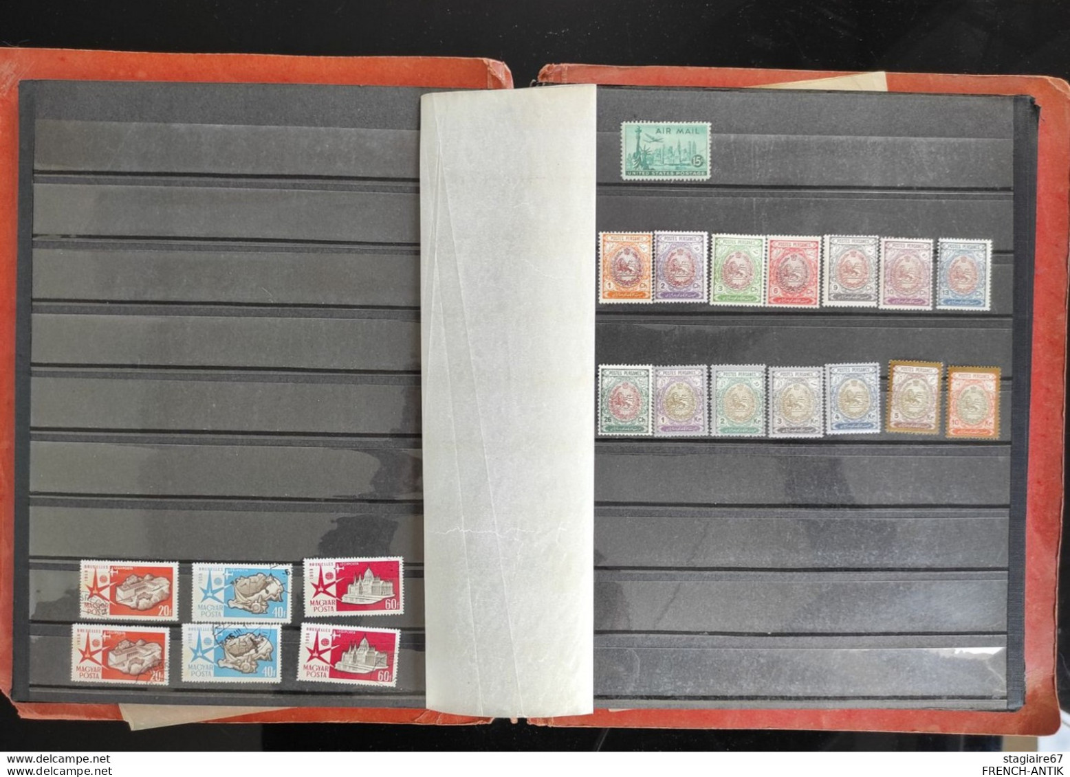 GRAND LOT LETTRES TIMBRES LIVRET