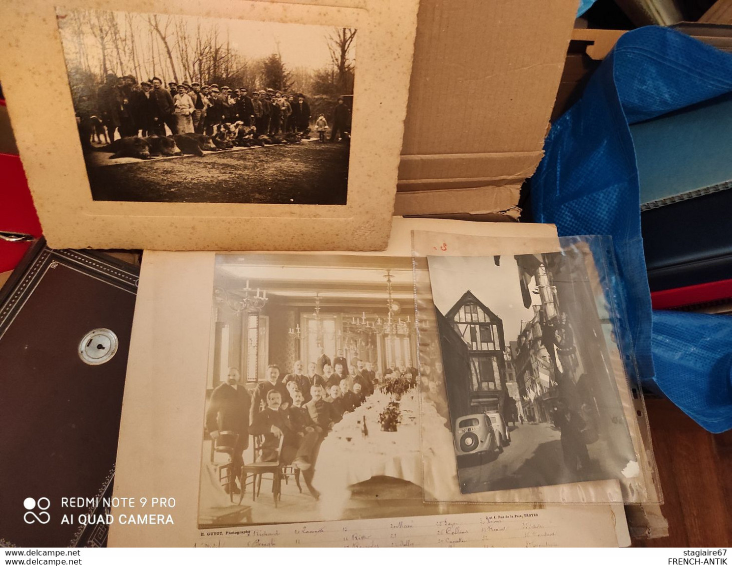 GROS LOT PHOTO 1900 1960 DES CENTAINES AUBE INDOCHINE GROUPE MILITARIA AUTOMOBILE AVIATION DIVERS - Albums & Collections